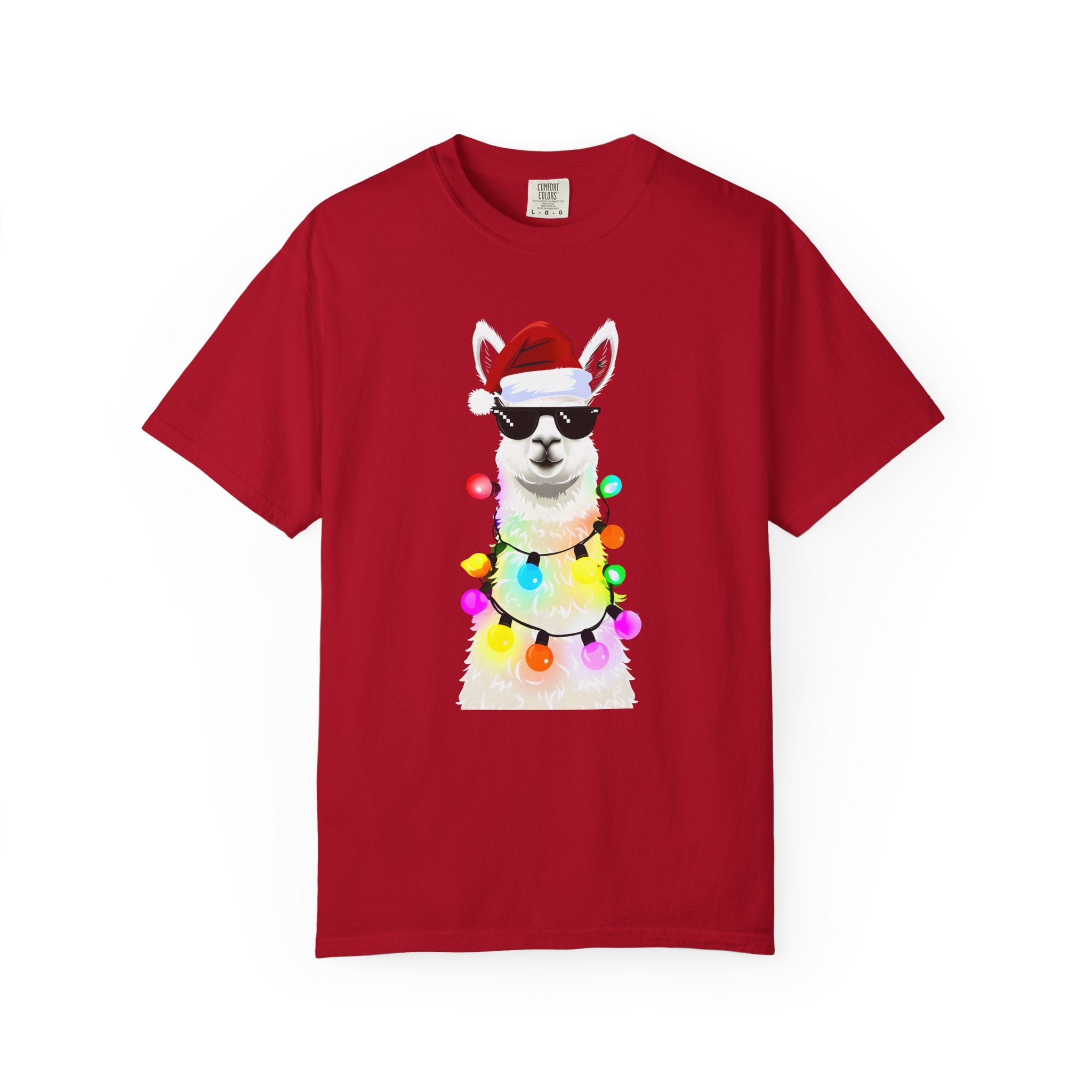 Cool Christmas Llama T-Shirt