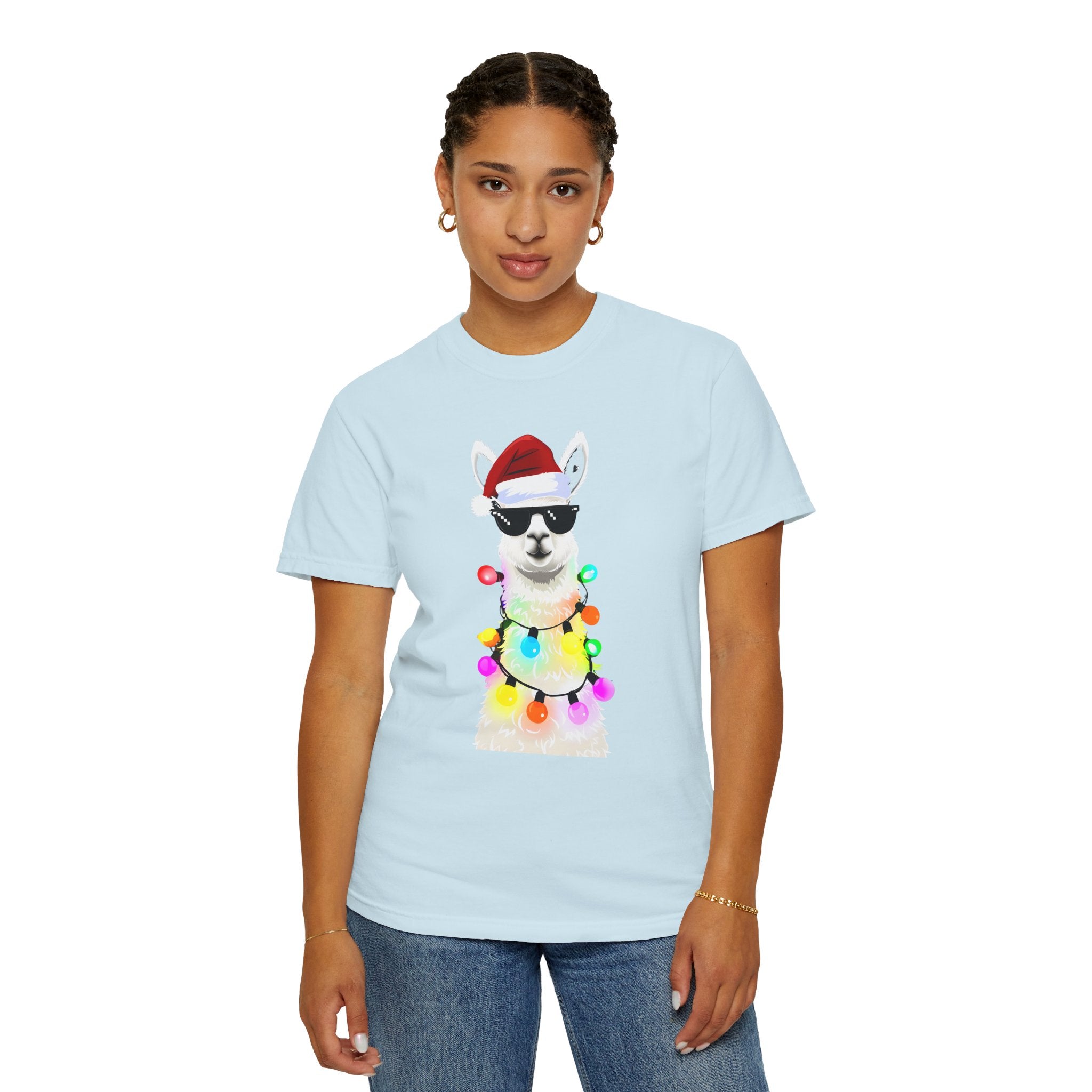 Cool Christmas Llama T-Shirt