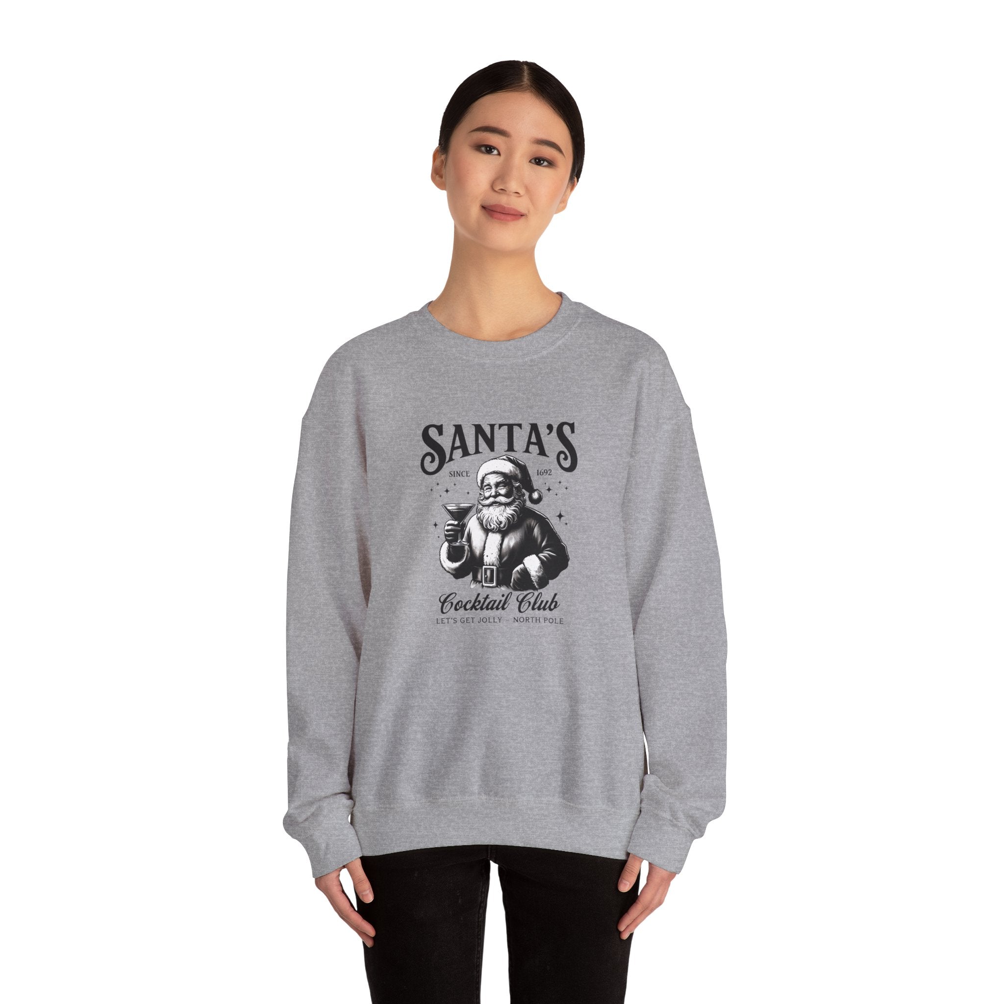 Santa's Cocktail Club Sweatshirt