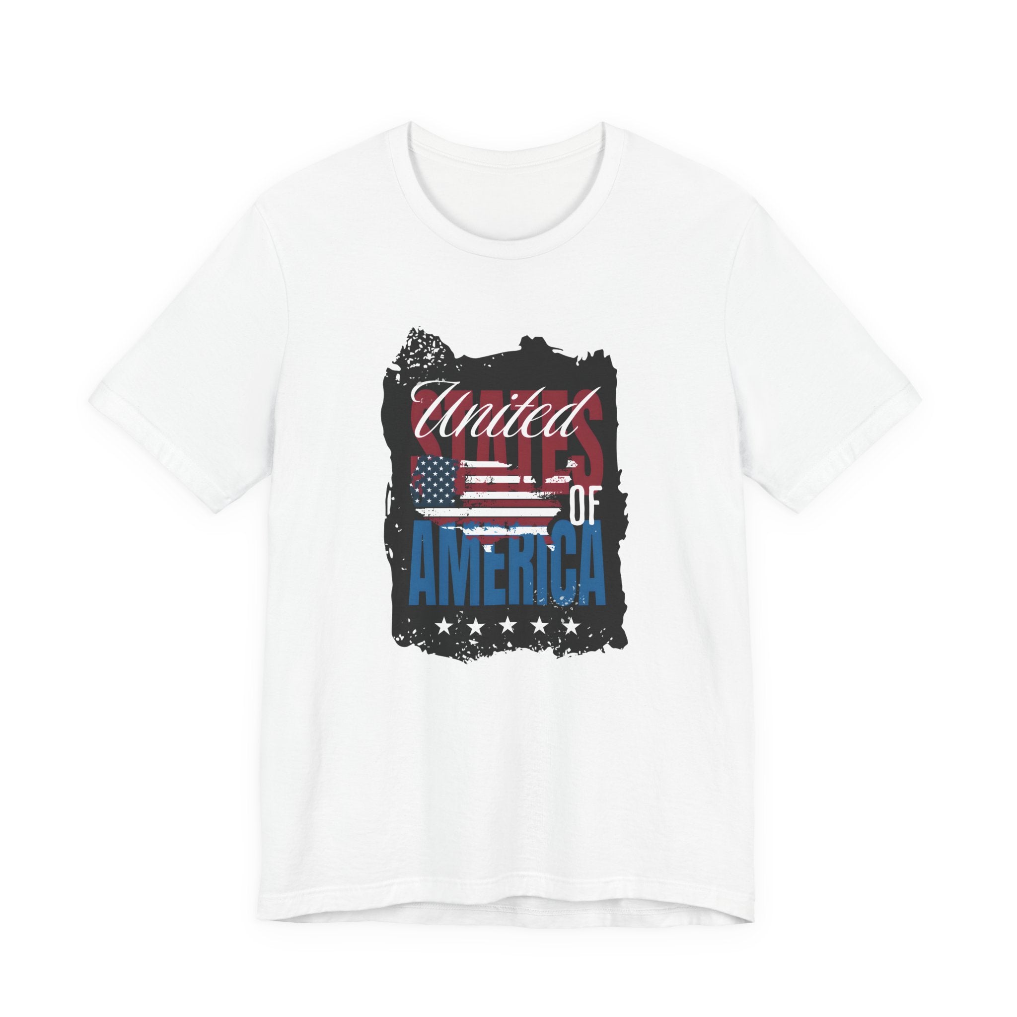 United of America Flag T-Shirt — Patriotic USA Graphic Tee