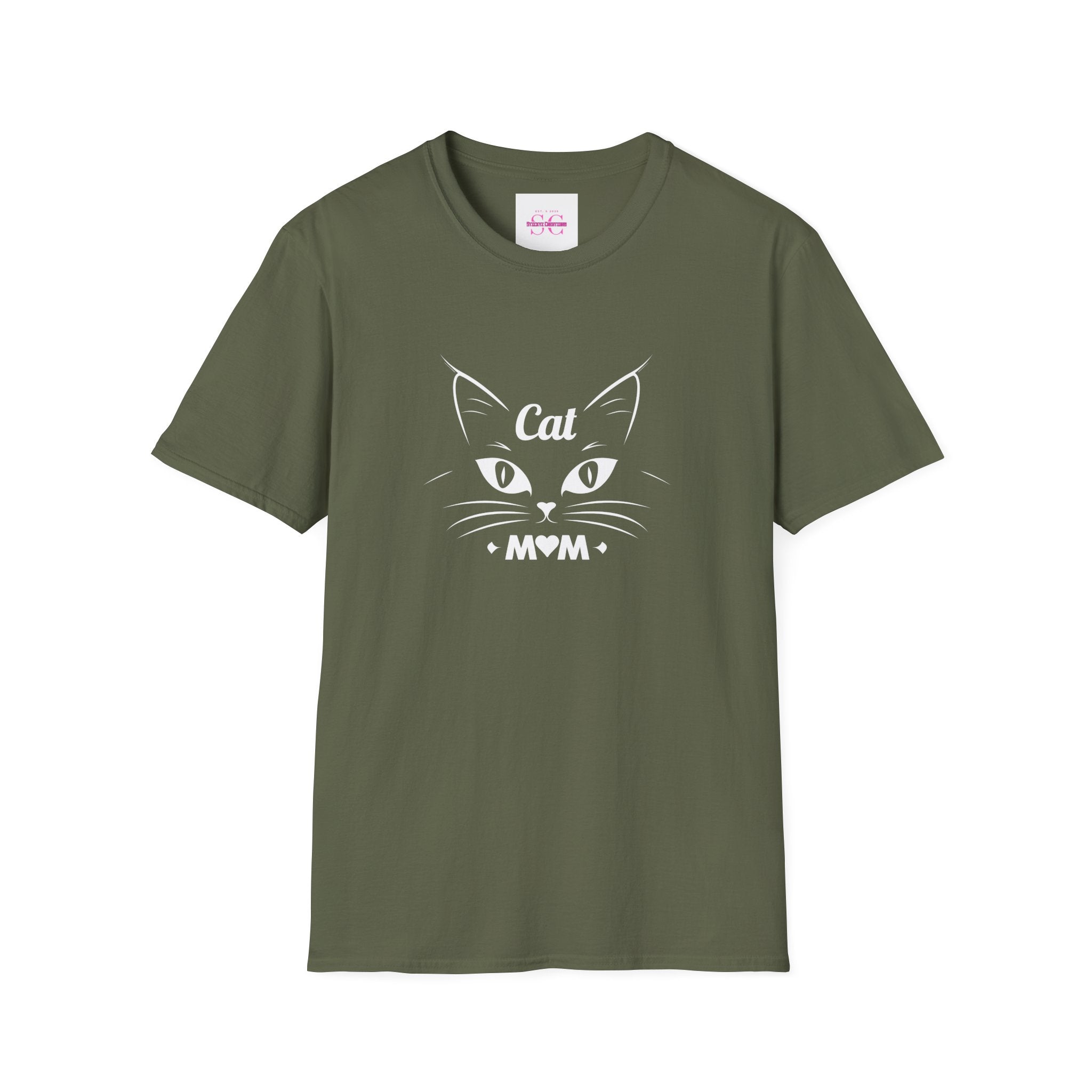 Cat Mom T-Shirt, Cute Cat Lover Tee, Purr-fect Gift for Cat Owners, Animal Lover Apparel, Pet Mom Shirt
