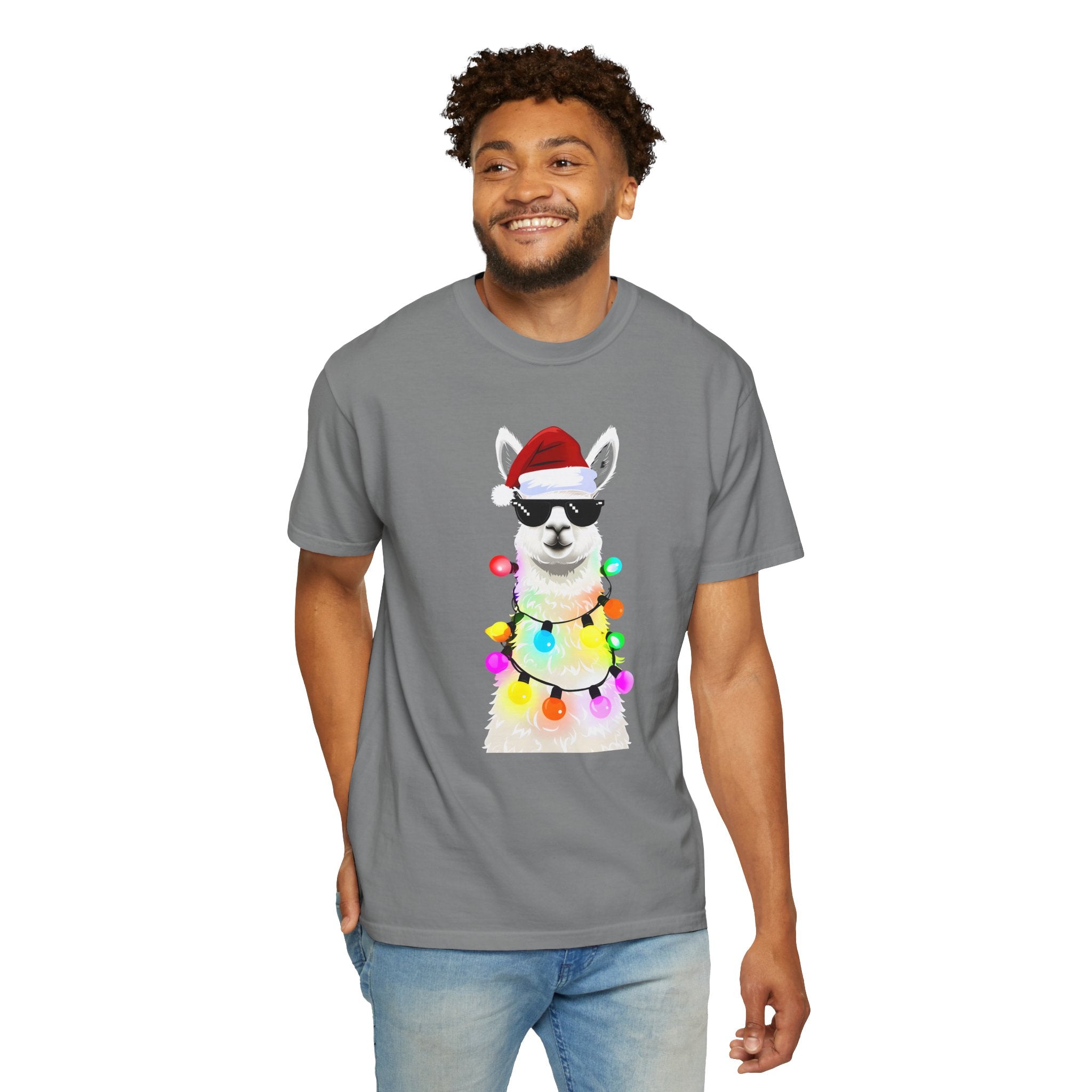 Cool Christmas Llama T-Shirt