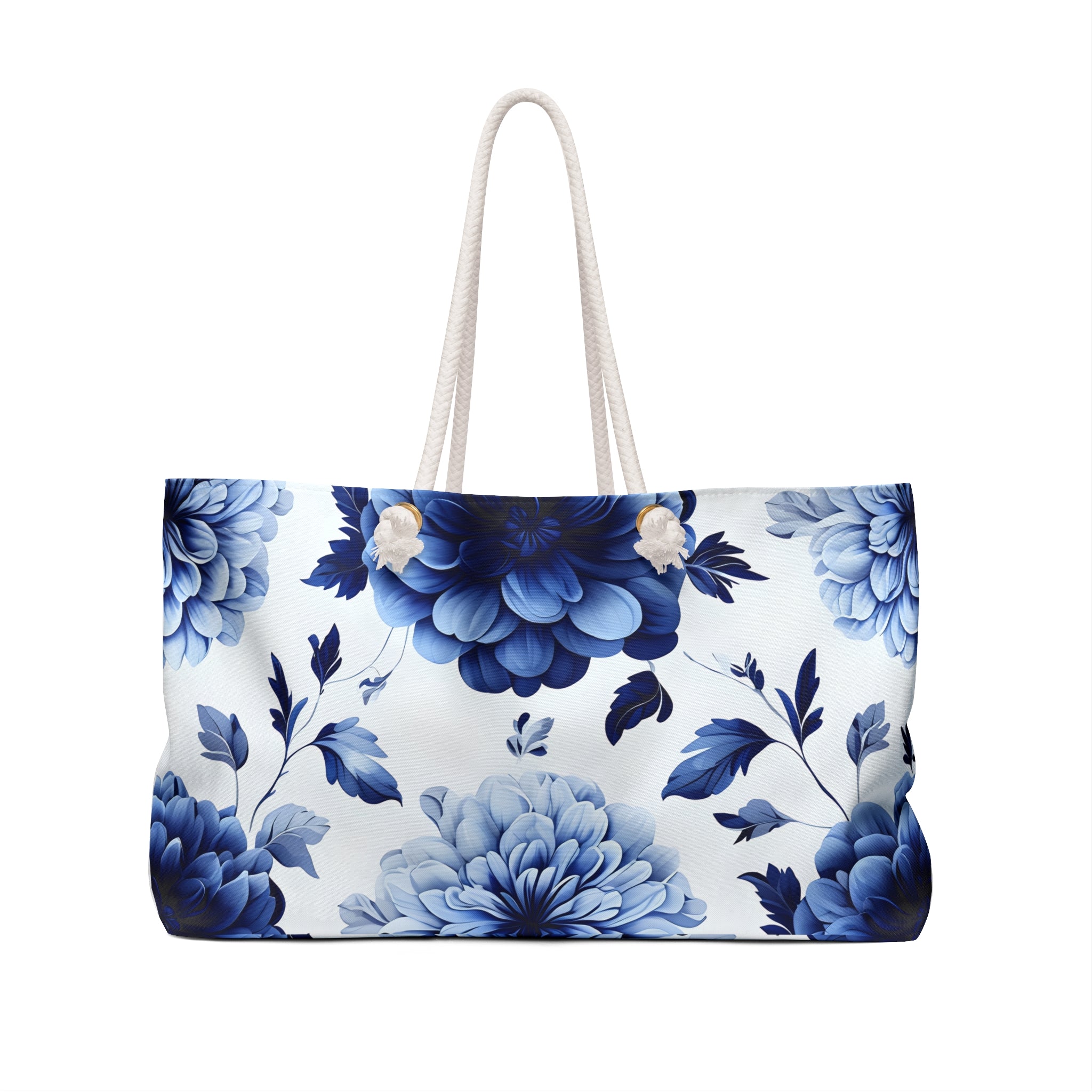 Floral Print Weekender Bag, Stylish Travel Tote, Beach Bag, Overnight Bag, Floral Travel Accessory