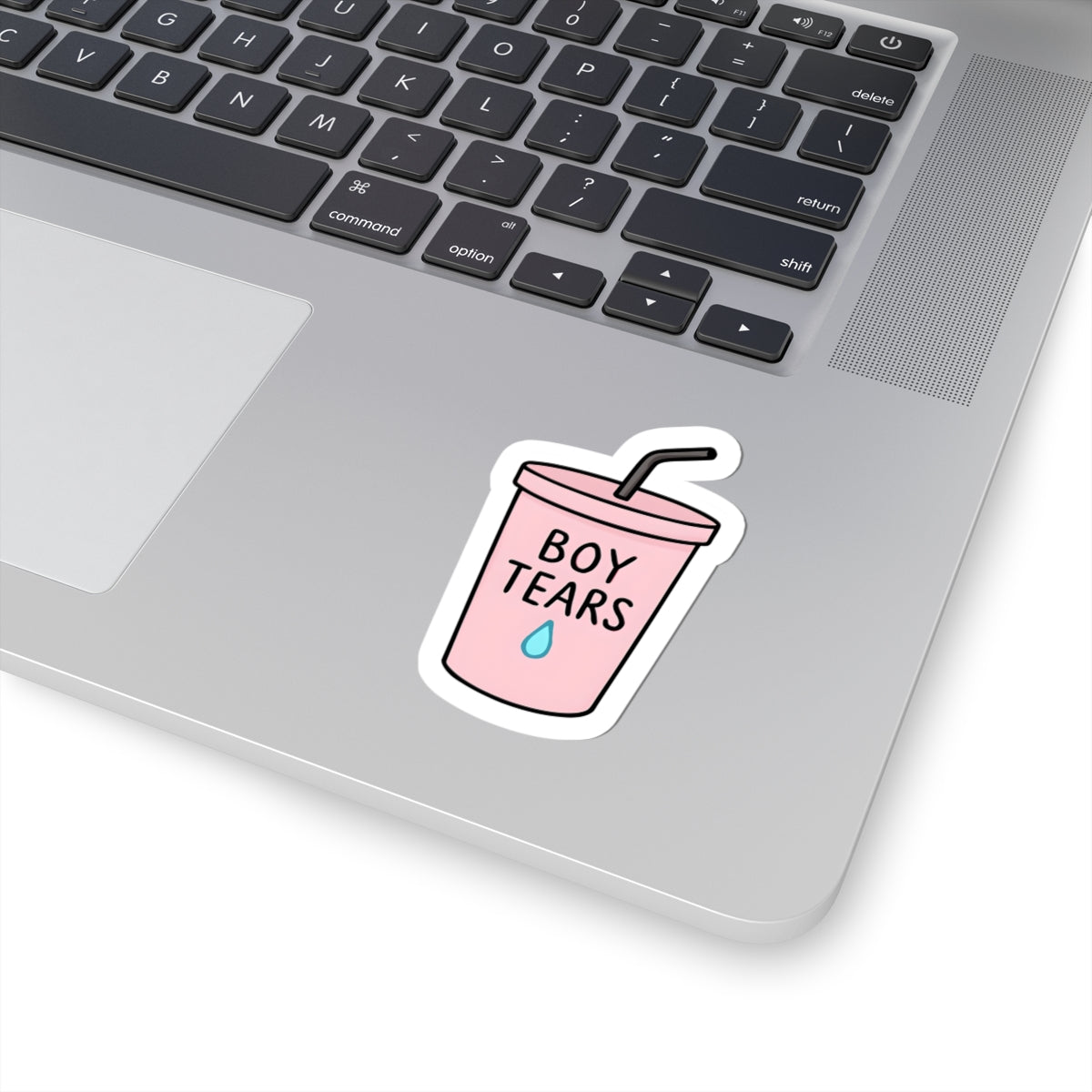 Boy Tears Kiss-Cut Stickers | Fun Vinyl Stickers for Laptops & Water Bottles