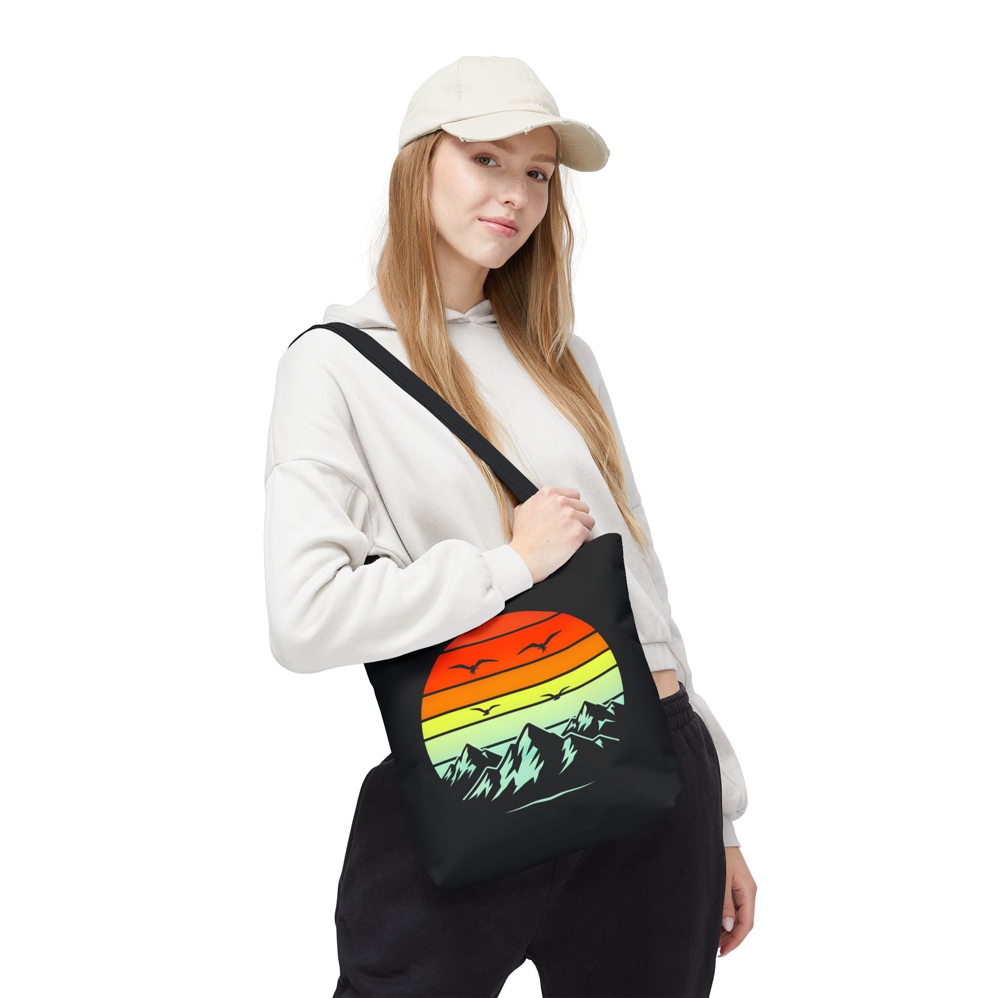 Sunset Mountain Tote Bag