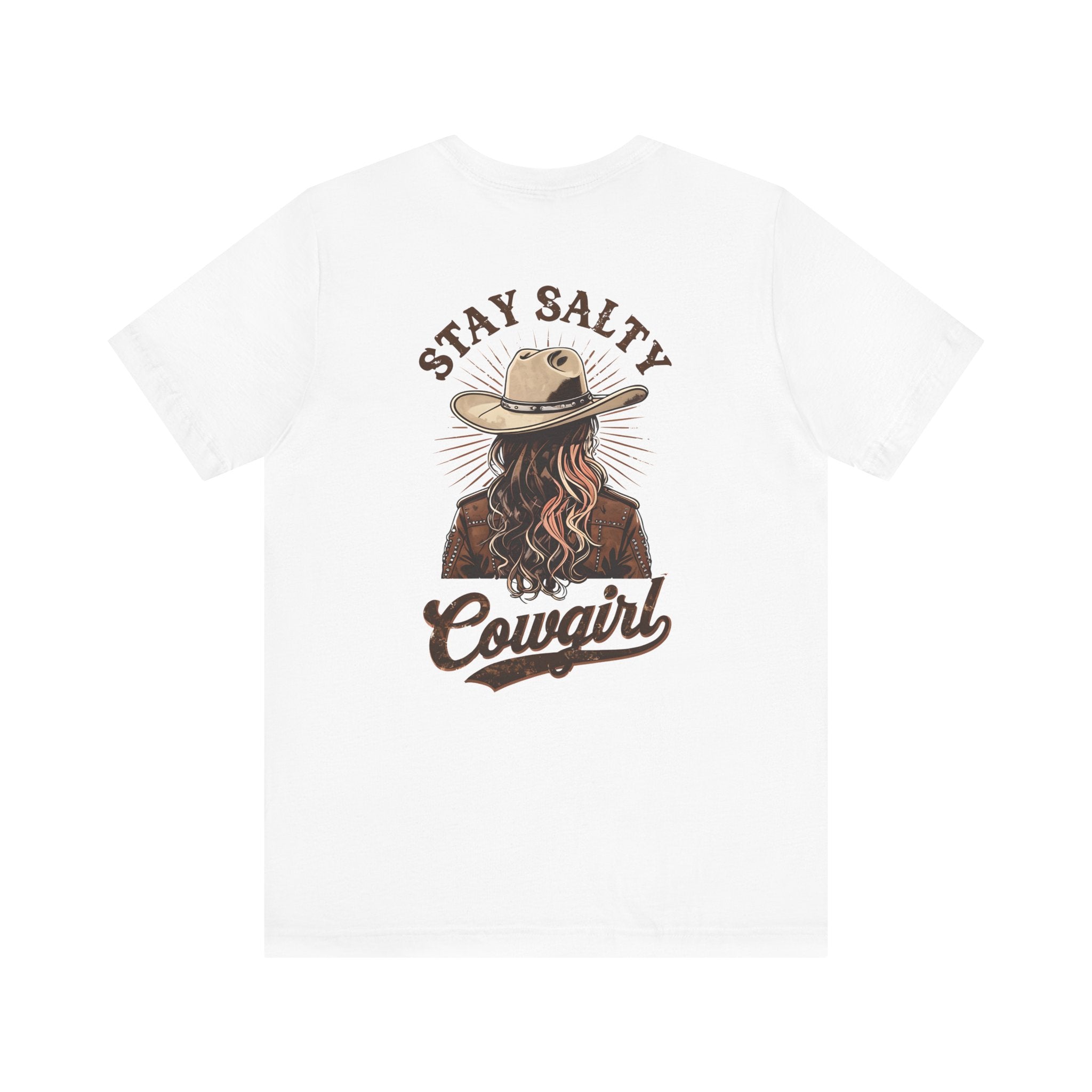 Stay Salty Cowgirl T-Shirt — Western Cowgirl Graphic Tee