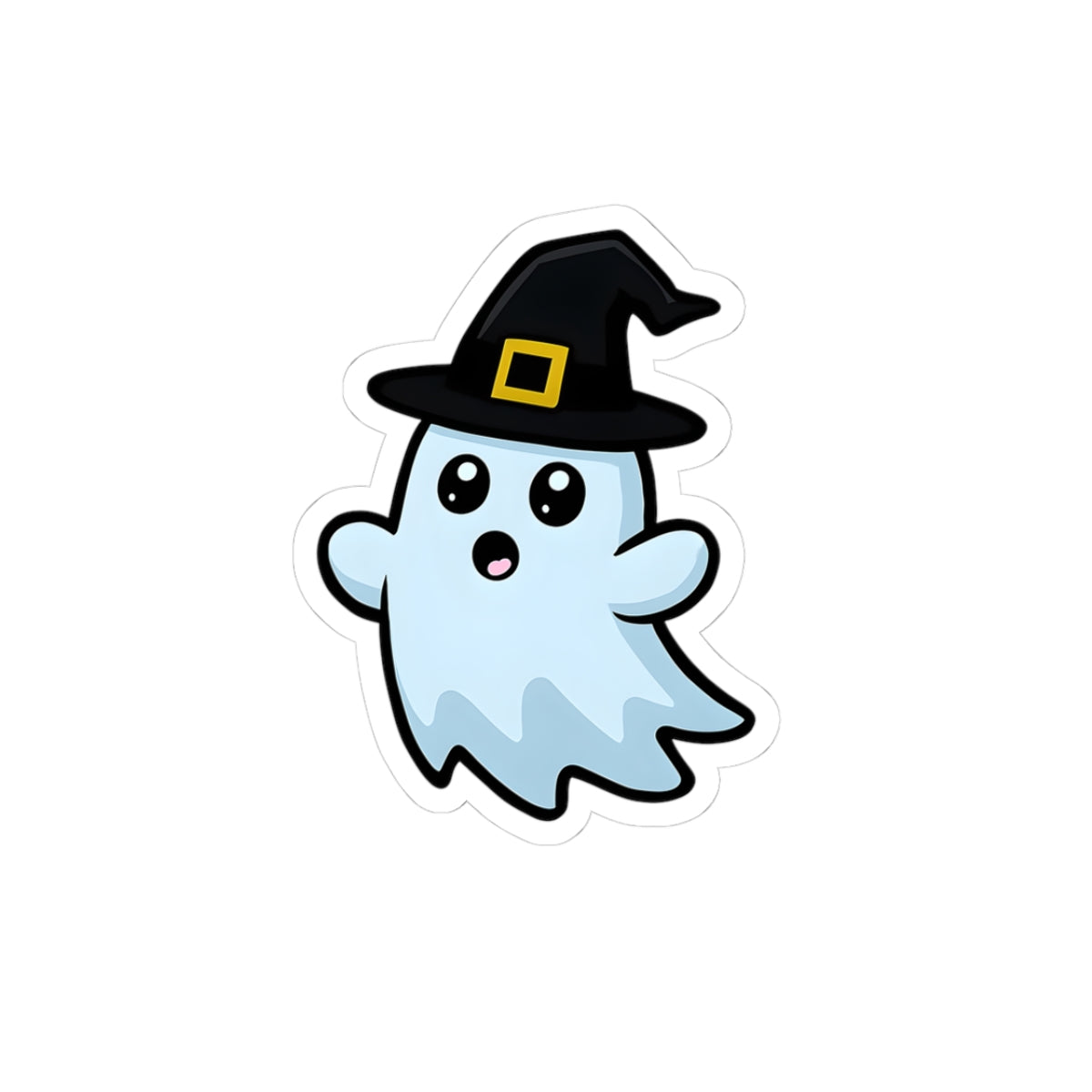 Adorable Ghost Stickers | Cute Halloween Decor, Laptop Stickers, Cute Gift, Scrapbooking, Kids Party Favors