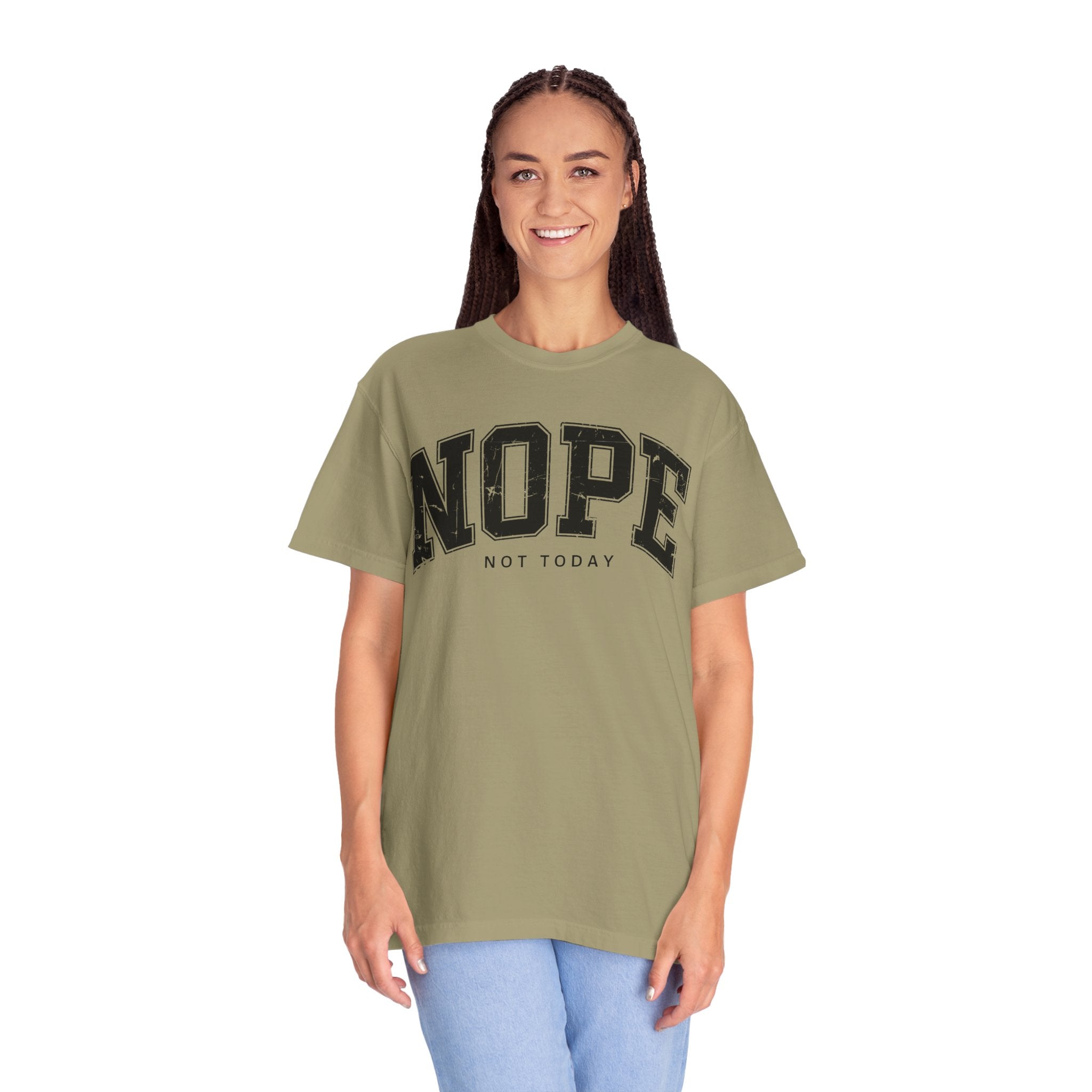 Unisex T-shirt Nope Not Today Funny Graphic Tee