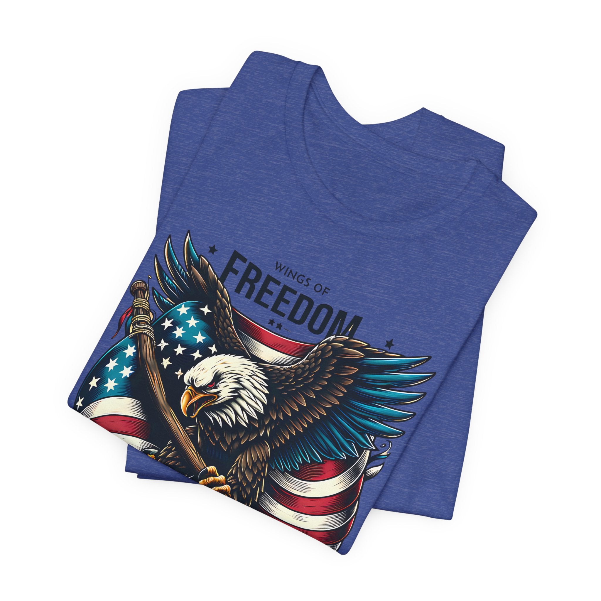 Patriotic Eagle T-Shirt – Freedom America Graphic Tee
