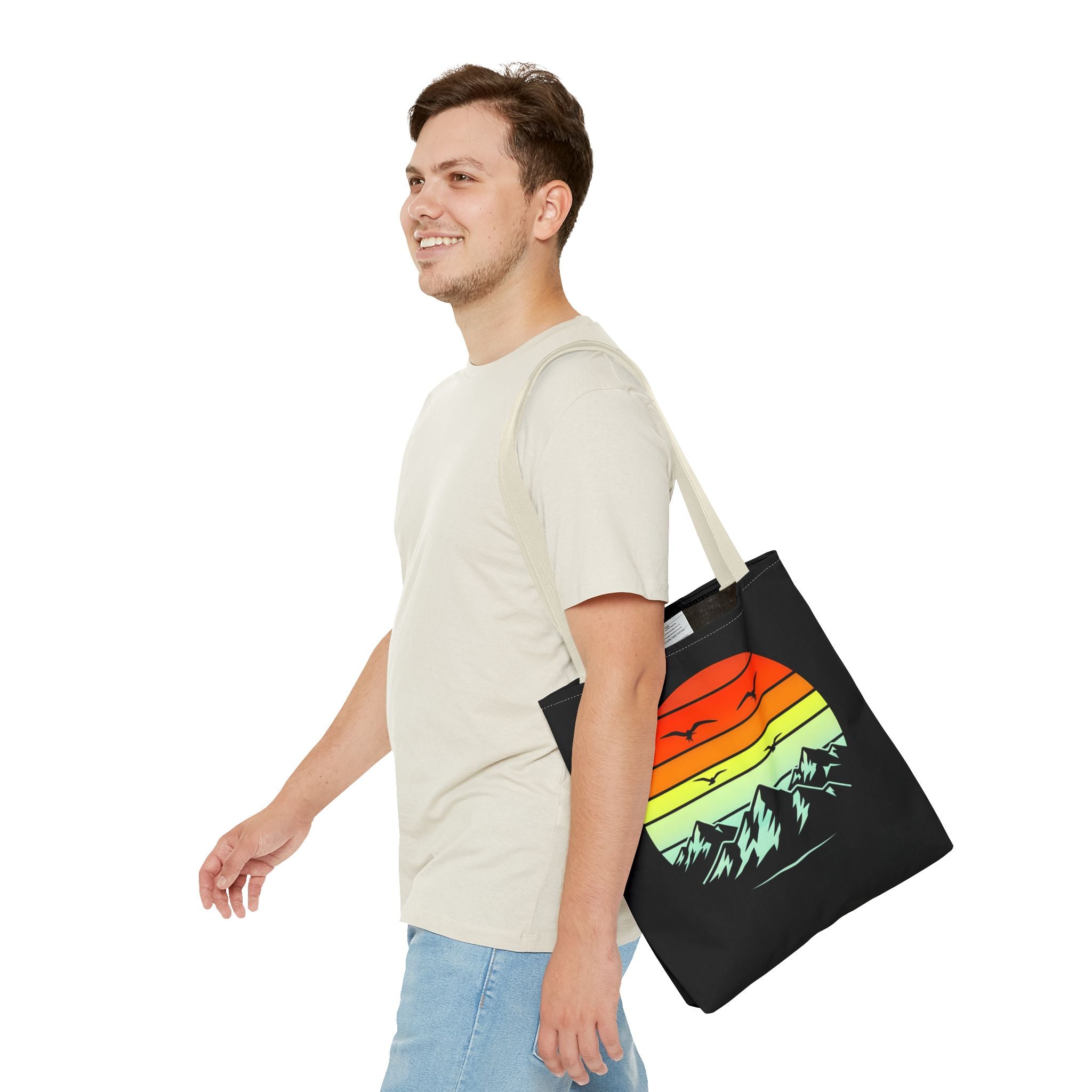 Sunset Mountain Tote Bag