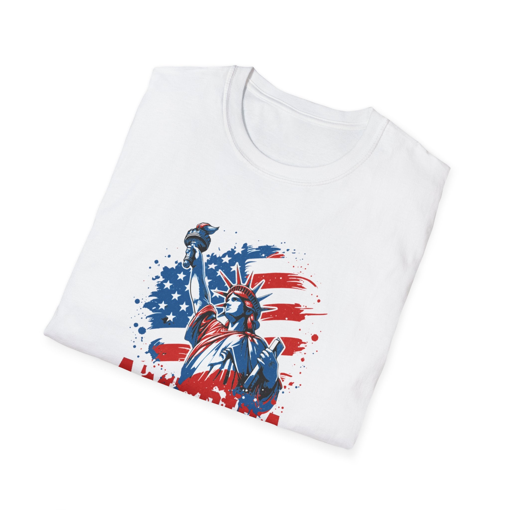 America 1776 Statue of Liberty T-Shirt — Land of the Free Patriotic Tee