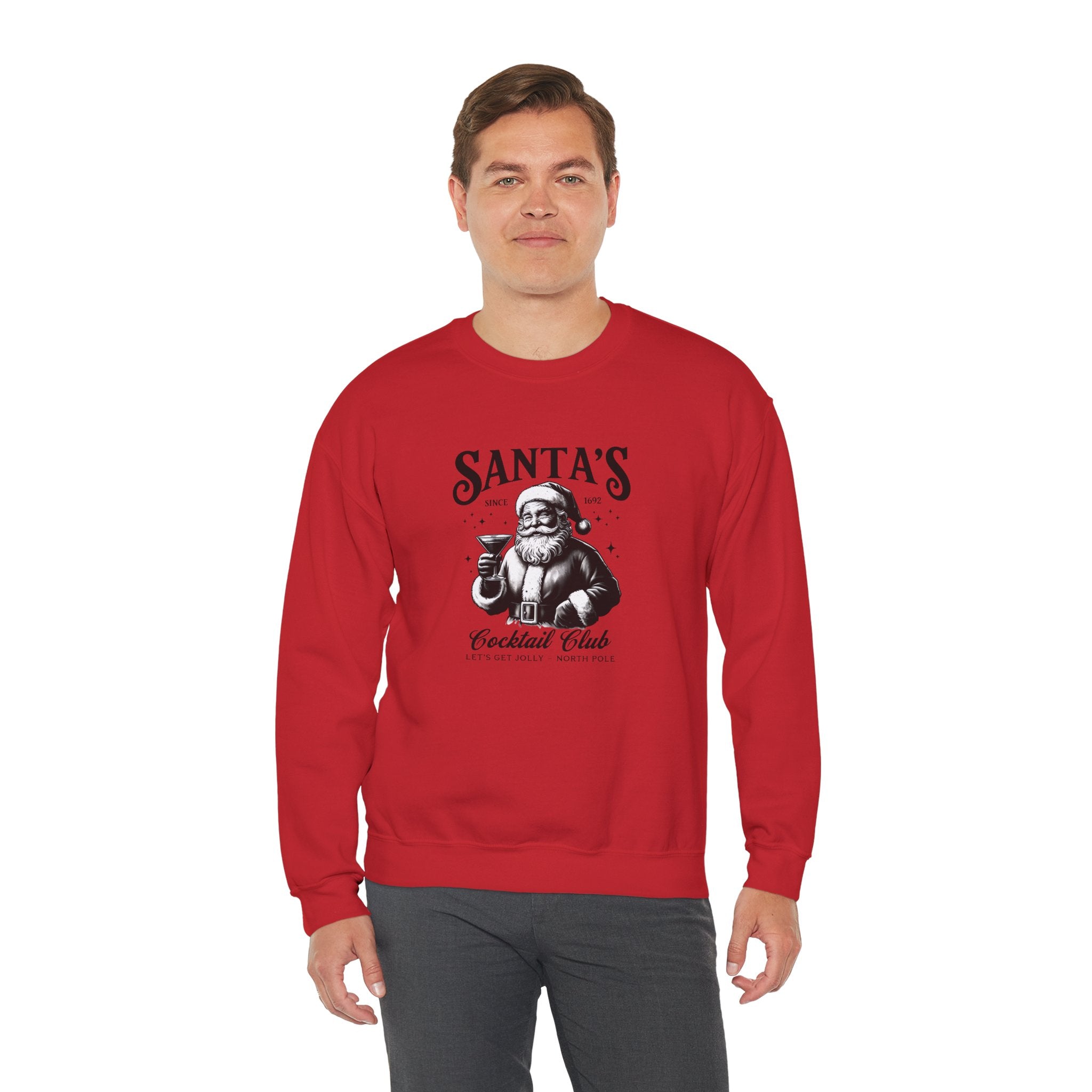 Santa's Cocktail Club Sweatshirt