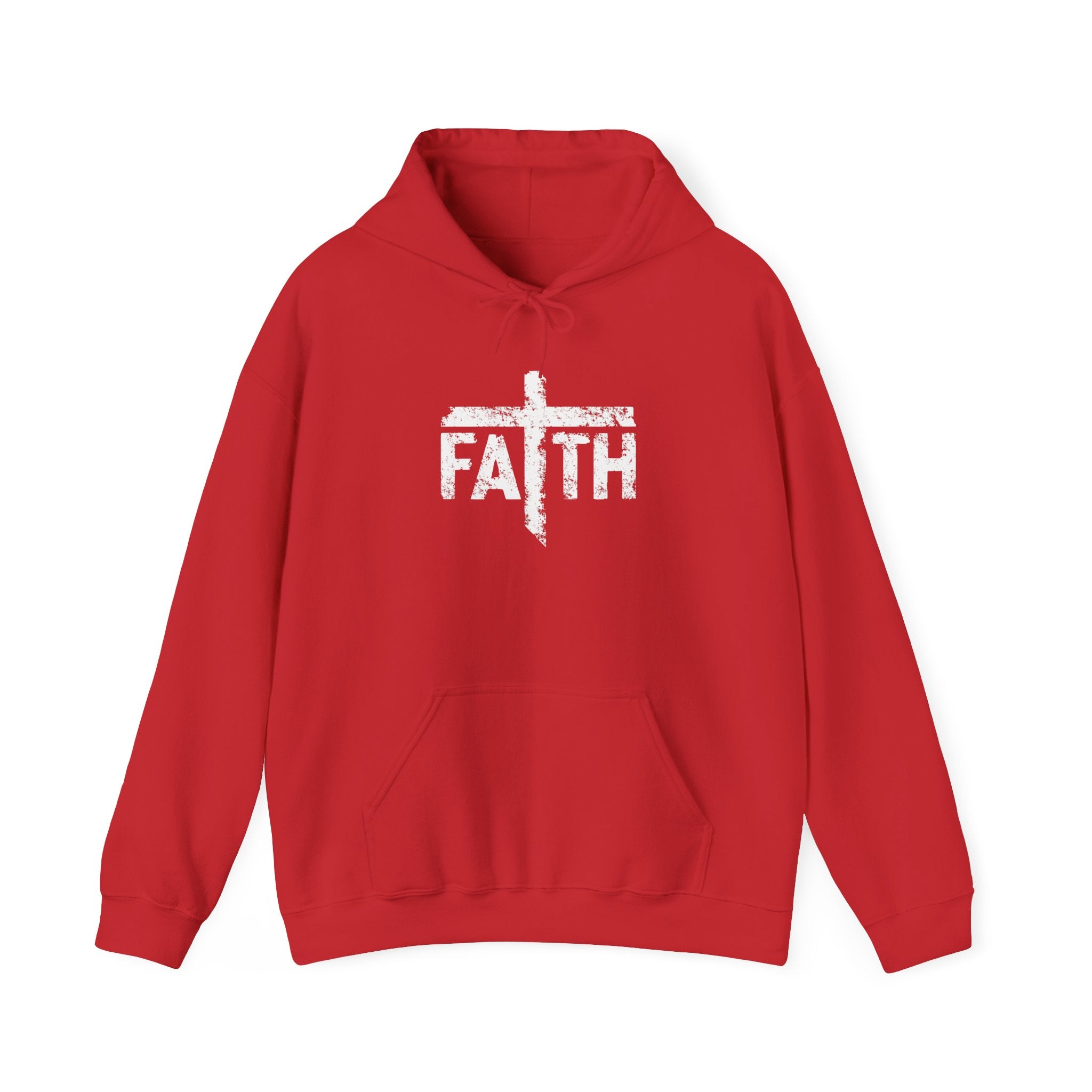 Faith Hoodie, Inspirational Sweatshirt for Men and Women, Cozy Pullover for Church, Gifts for Believers, Religious Apparel