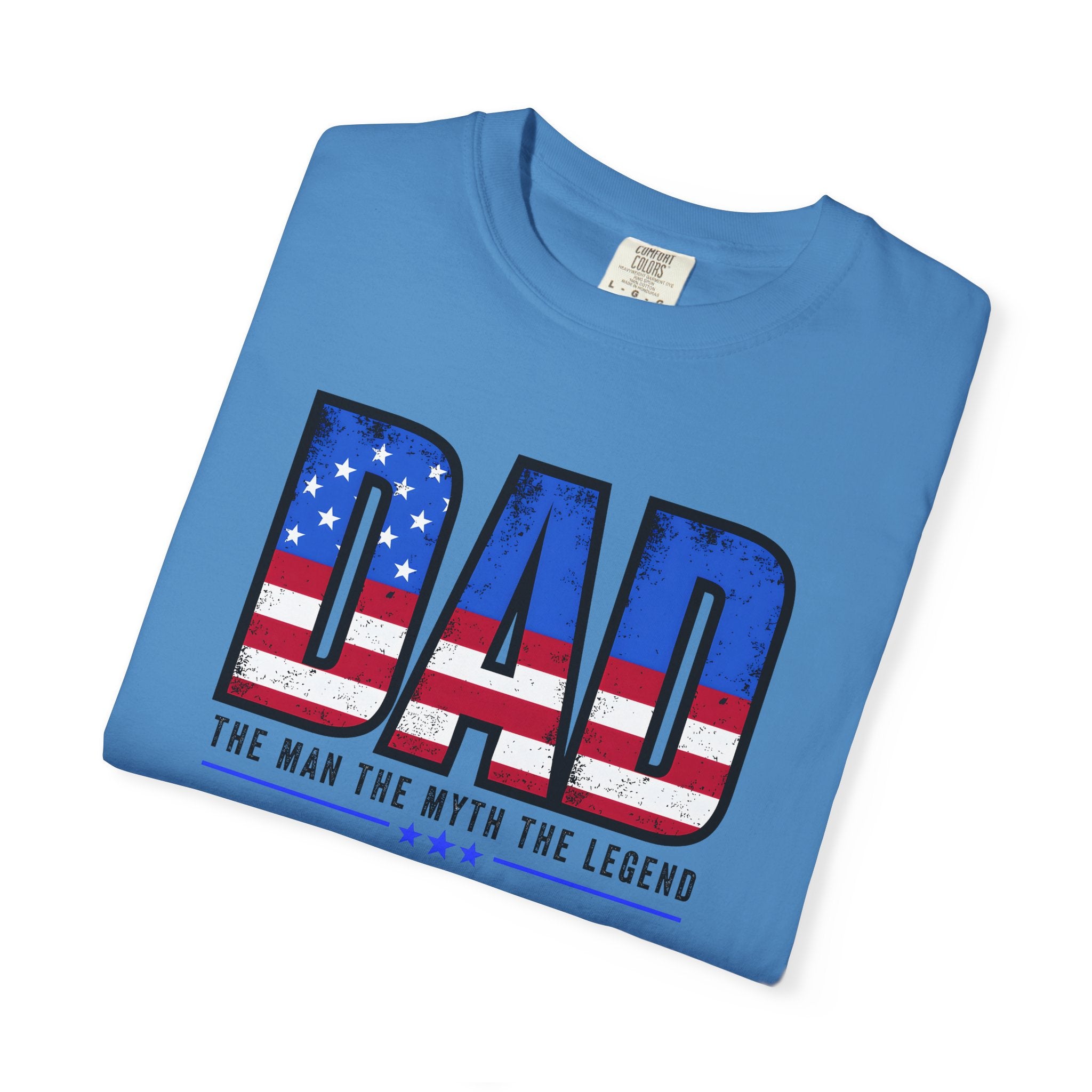 Unisex Garment-Dyed T-shirt Dad the man