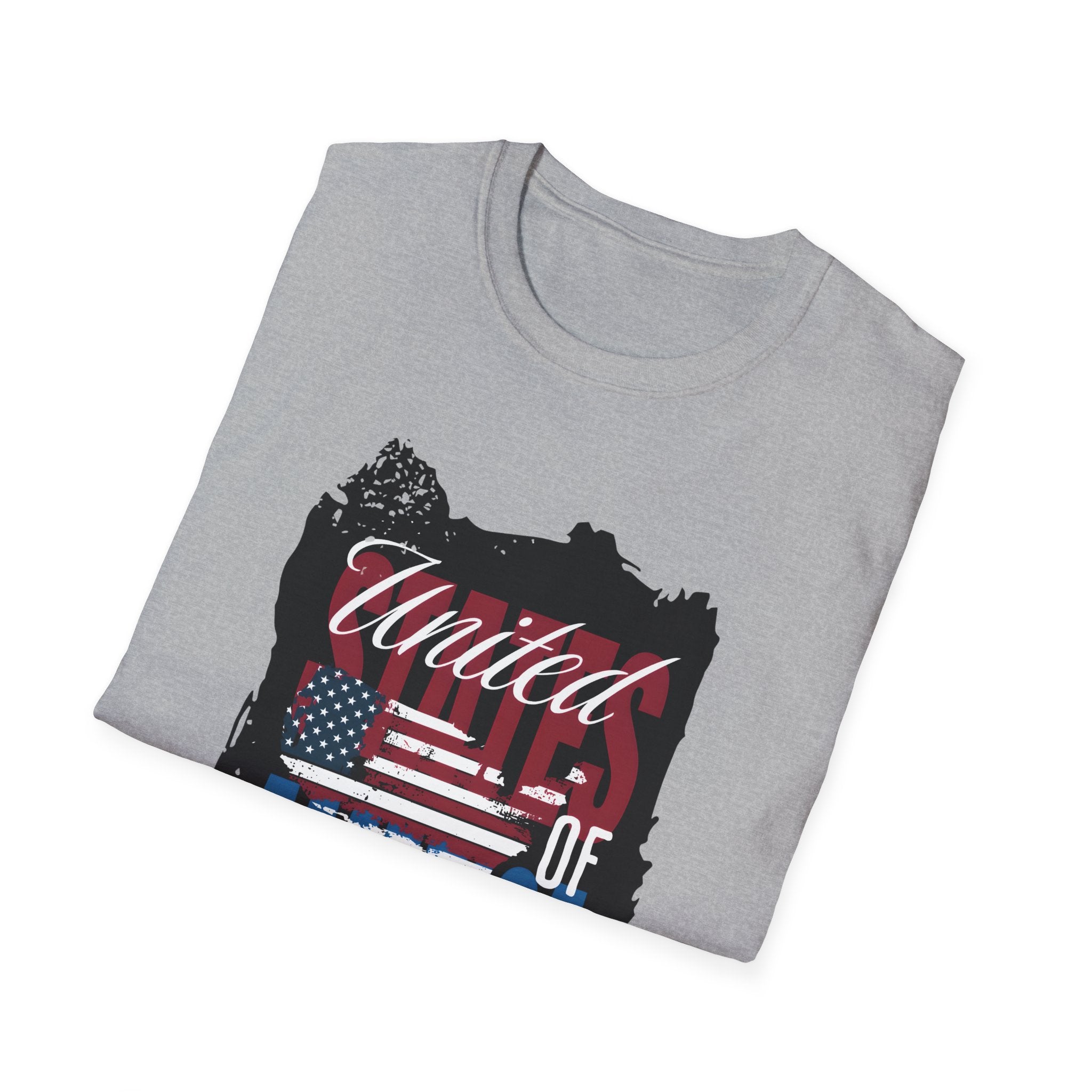 United We Stand T-Shirt — American Flag "United of America" Patriotic Tee for 4th of July
