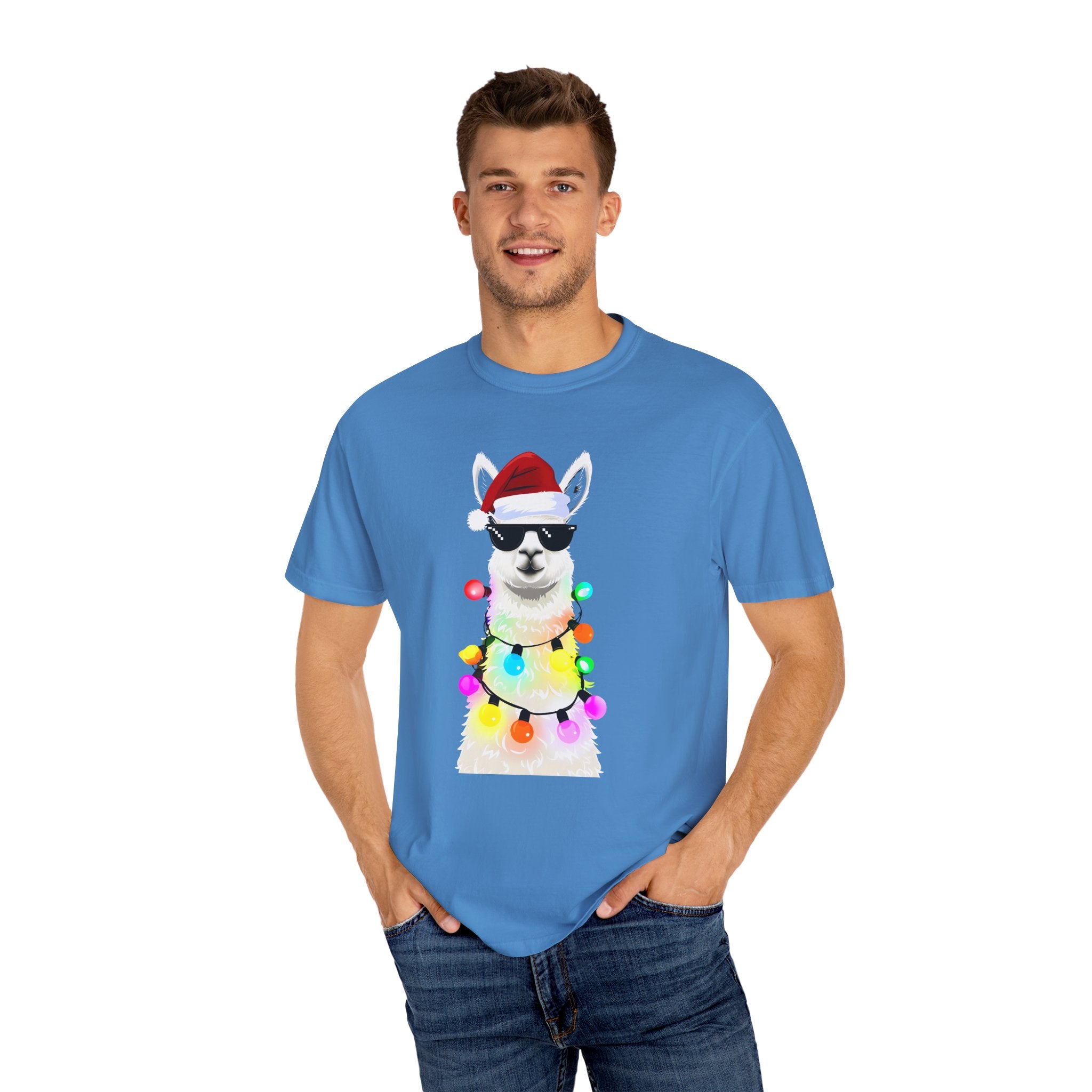 Cool Christmas Llama T-Shirt