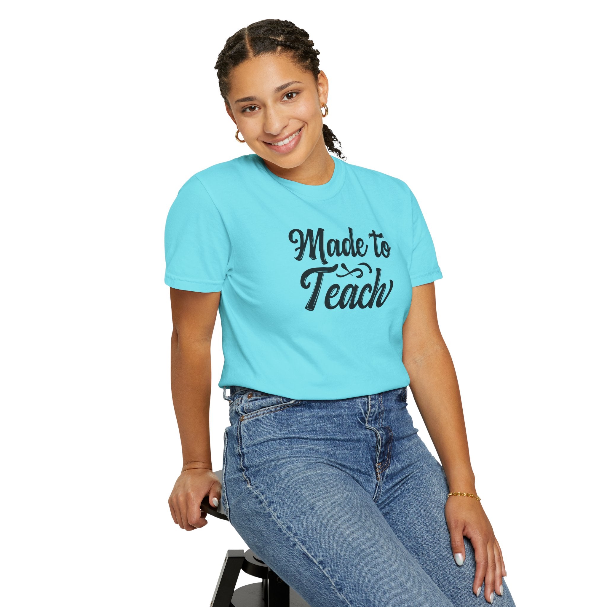 Made to Teach Unisex Garment-Dyed T-Shirt