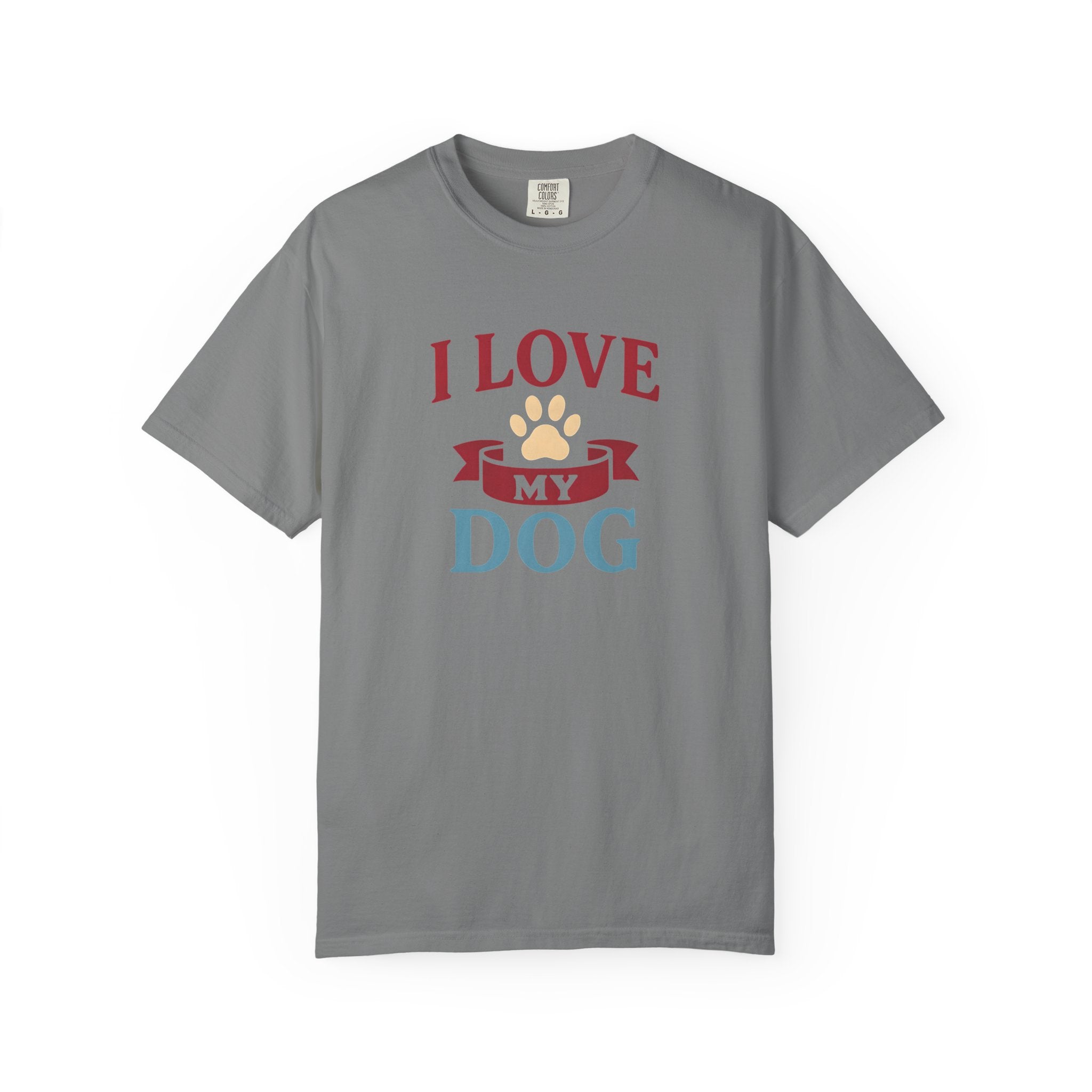 Dog Lover Unisex T-Shirt - I Love My Dog, Cute Pet Apparel, Gift for Dog Owners, Animal Lover Tee, Casual Everyday Style