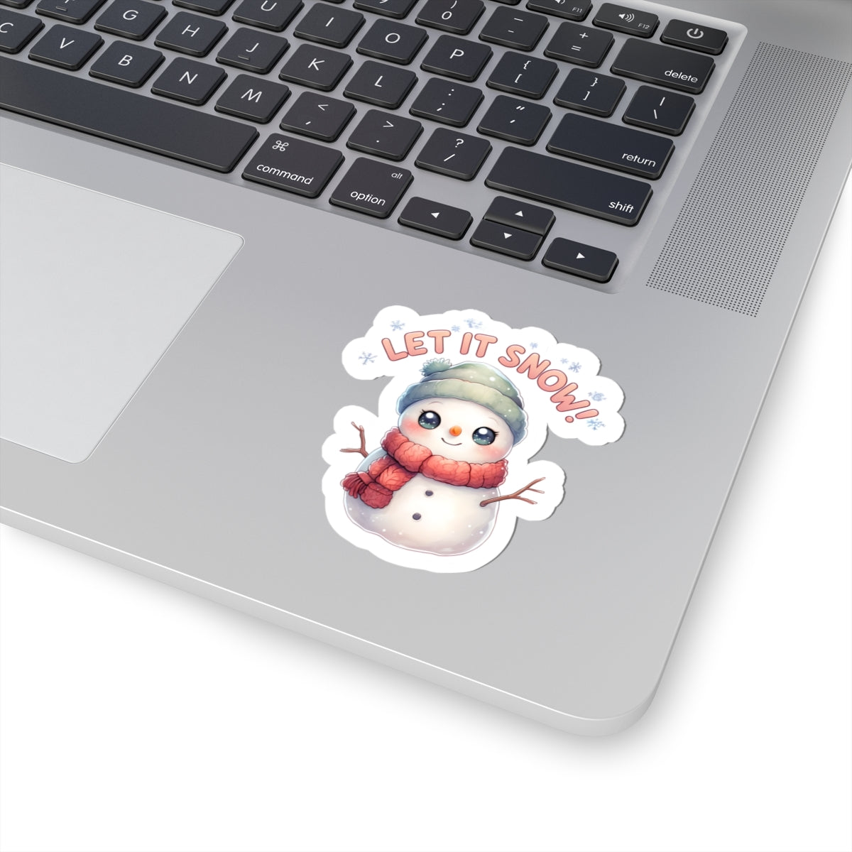 Cute Winter Snowman Stickers | Let It Snow! | Holiday Decor, Winter Accessories, Laptop Stickers, Scrapbooking, Gift Labels