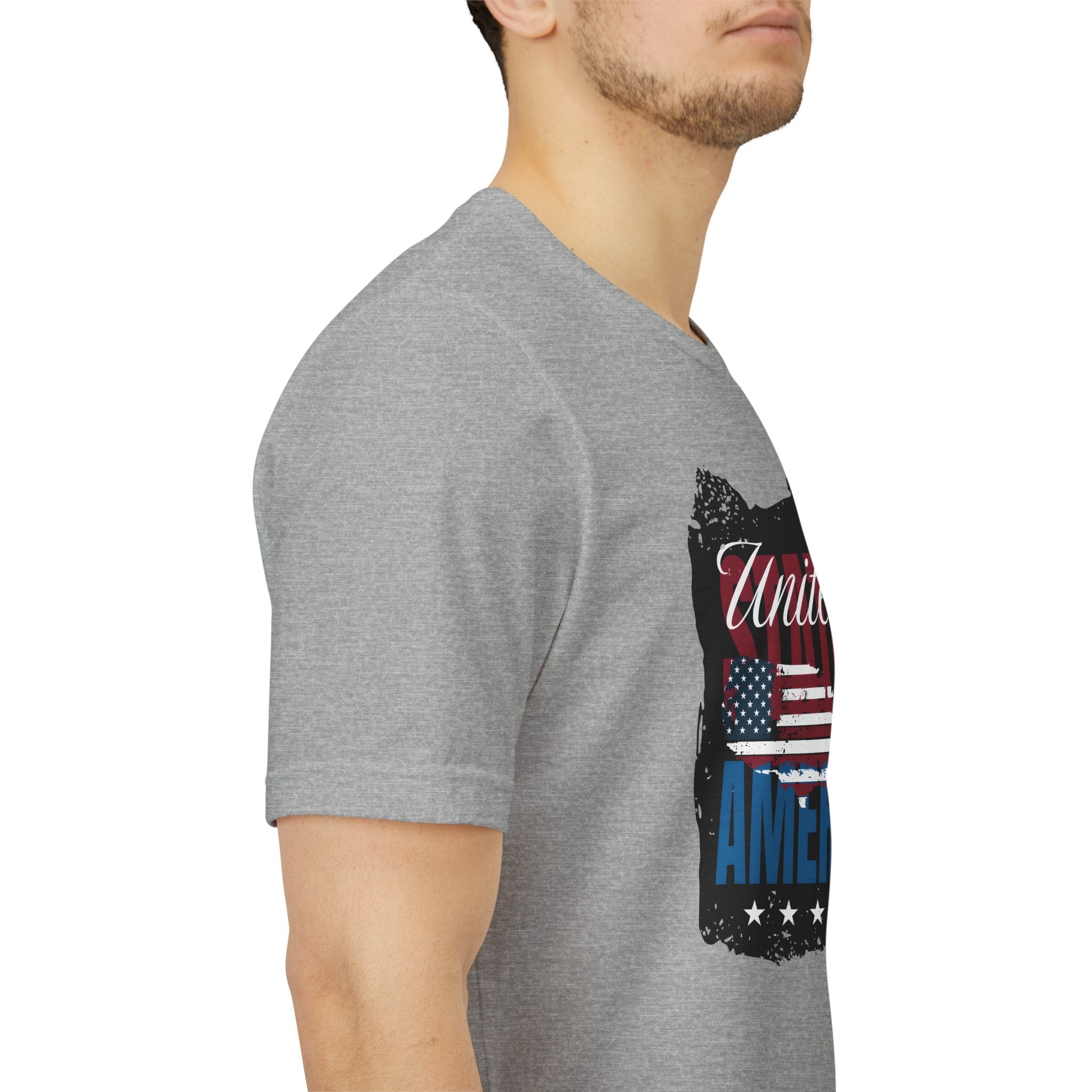 United of America Flag T-Shirt — Patriotic USA Graphic Tee