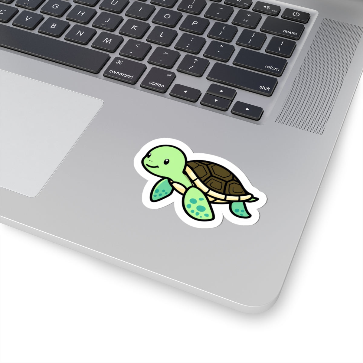 Cute Turtle Kiss-Cut Stickers - Adorable Ocean Animal Vinyl Decals for Laptops, Water Bottles & More!
