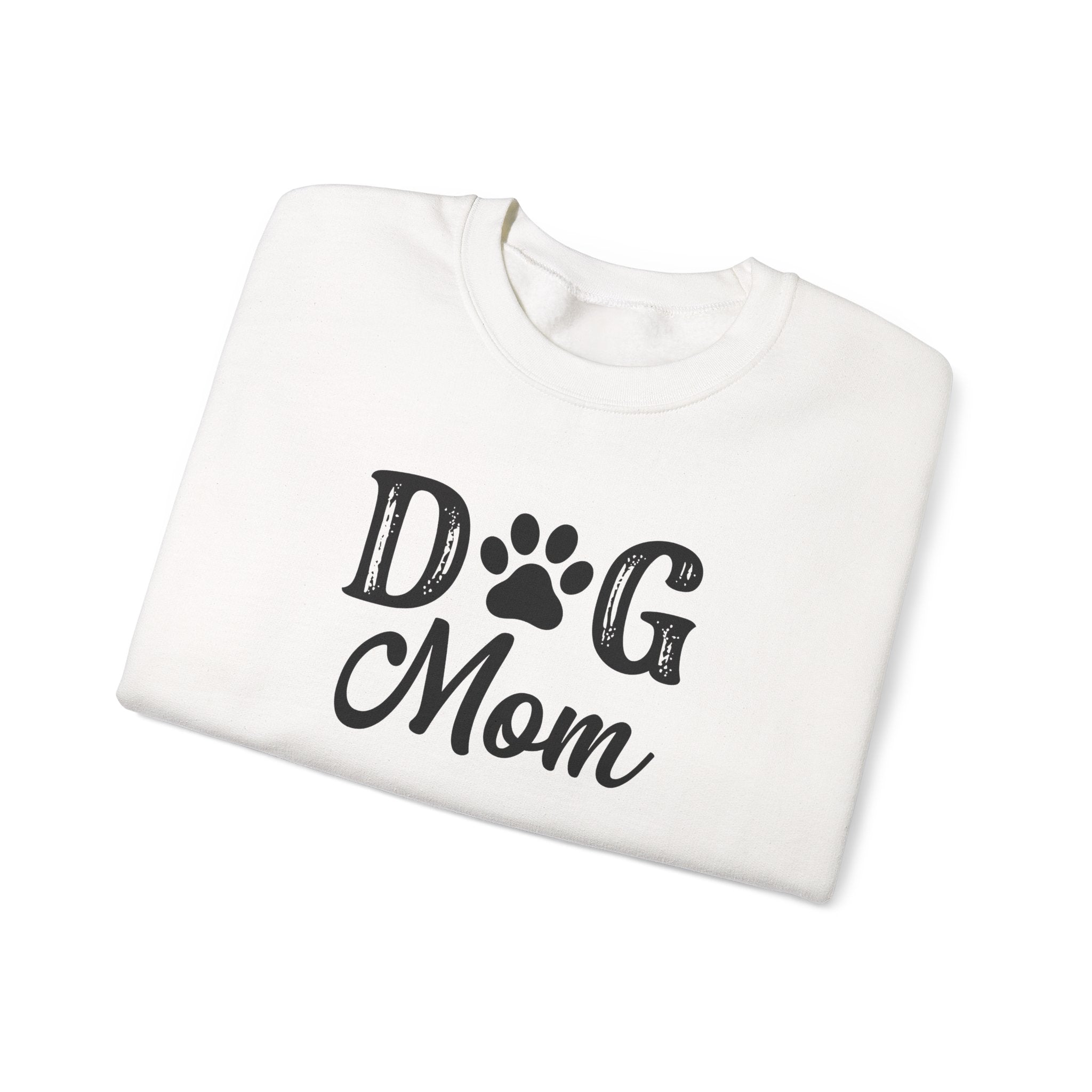Dog Mom Crewneck Sweatshirt - Cozy Gift for Pet Lovers