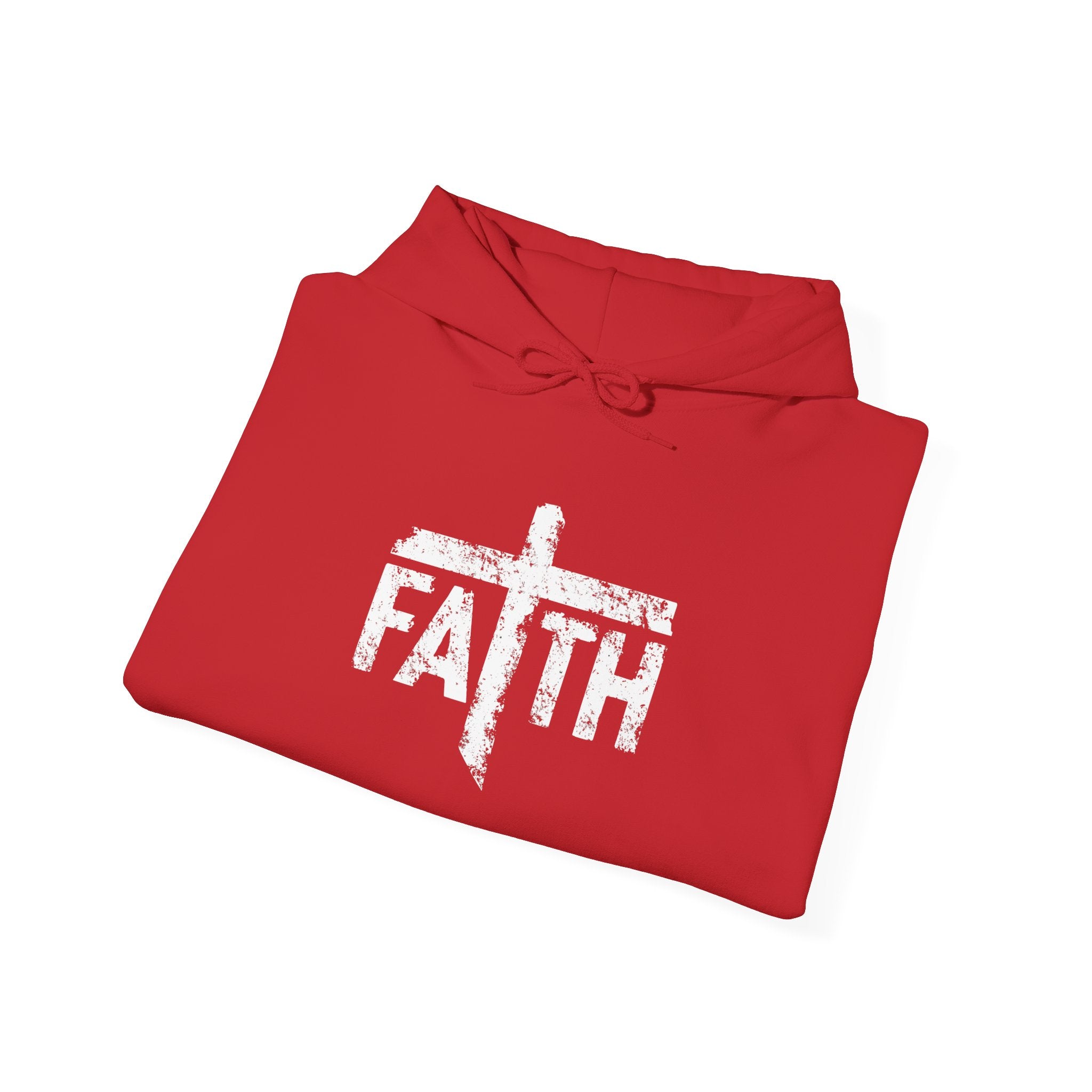 Faith Hoodie, Inspirational Sweatshirt for Men and Women, Cozy Pullover for Church, Gifts for Believers, Religious Apparel