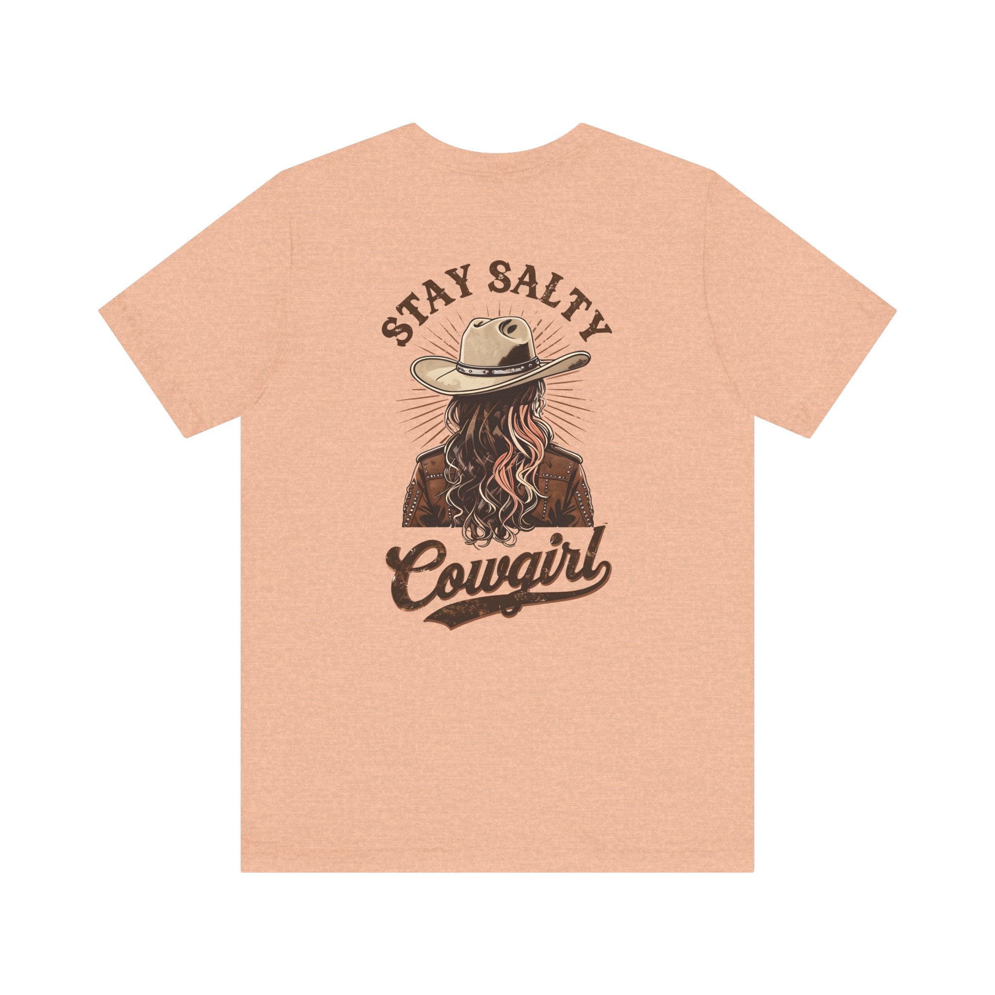 Stay Salty Cowgirl T-Shirt — Western Cowgirl Graphic Tee