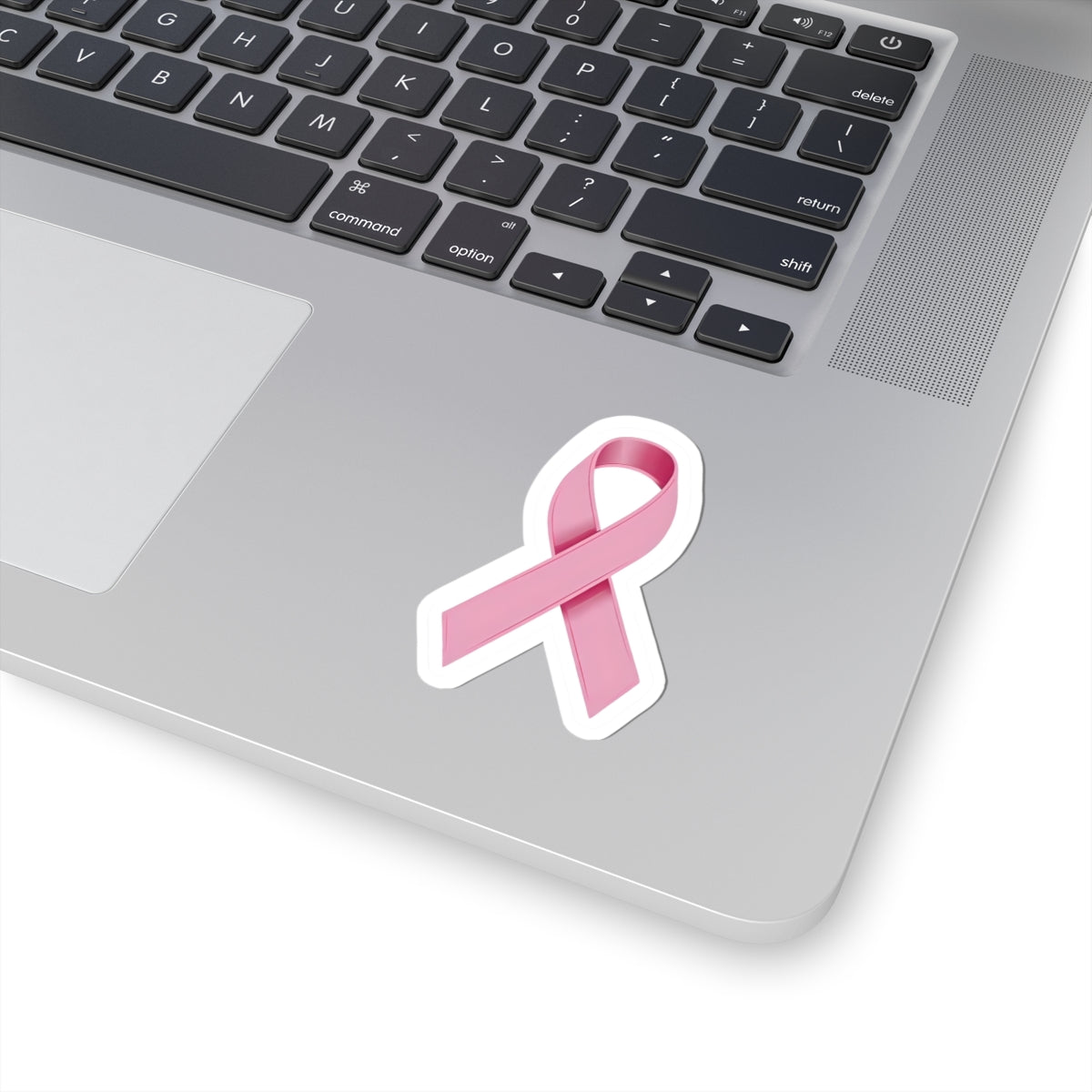 Pink Awareness Kiss-Cut Stickers, Cancer Support, Fundraising, Gift for Her, Laptop Decor, Teacher Supplies, Awareness Ribbon