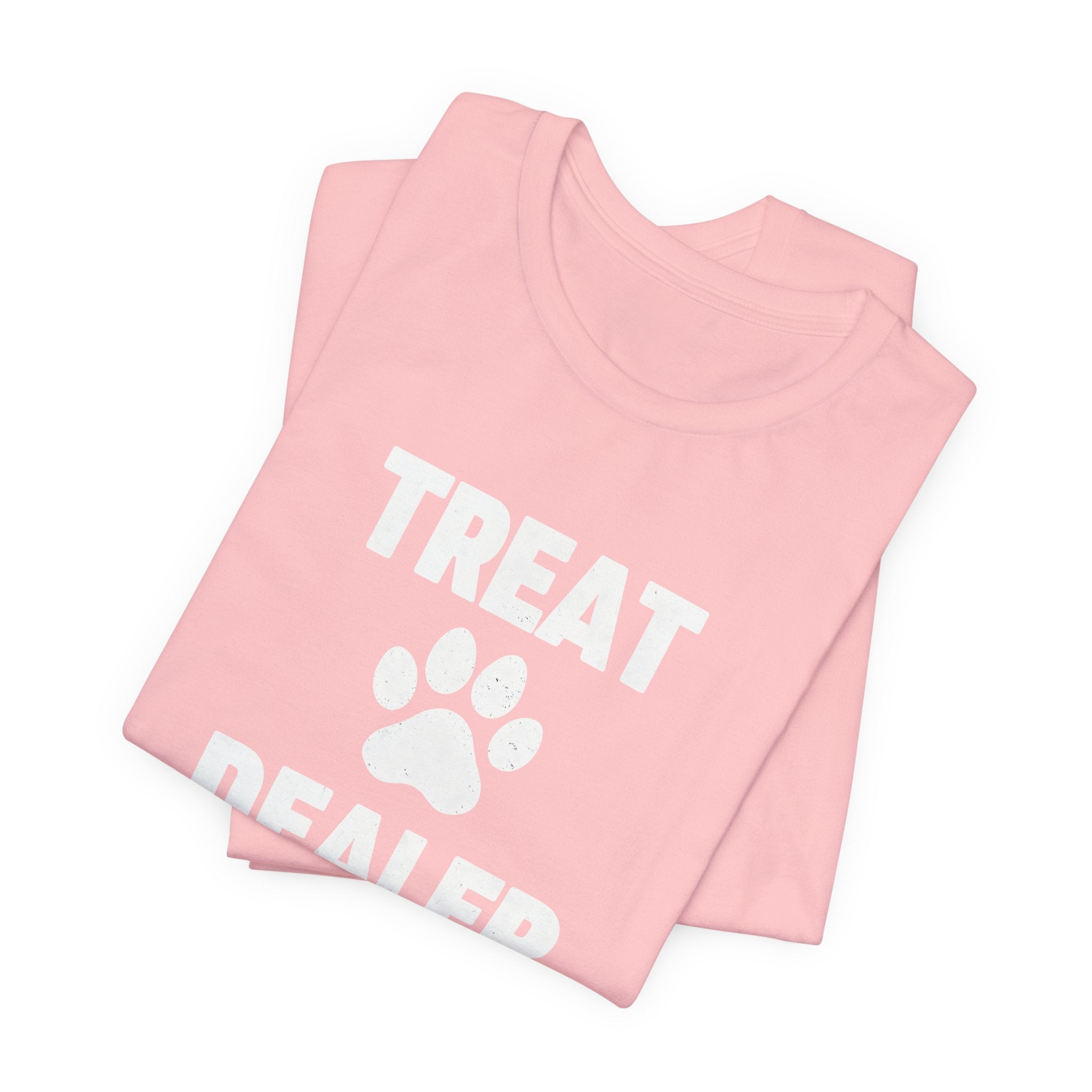 Treat Dealer T-Shirt — Funny Paw Print Tee for Dog Lovers