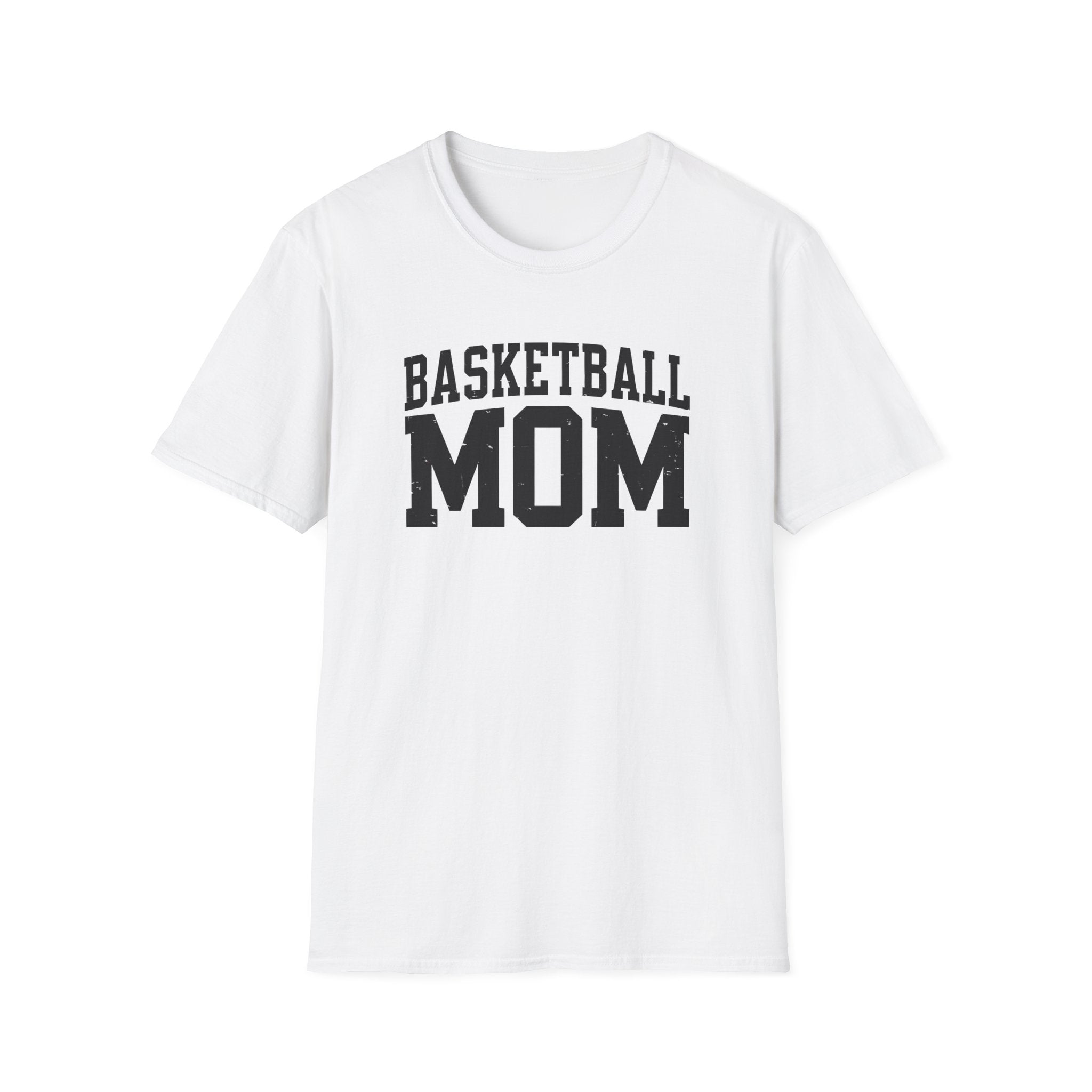 Basketball Mom Unisex Softstyle T-Shirt - Perfect Gift for Sports Enthusiasts