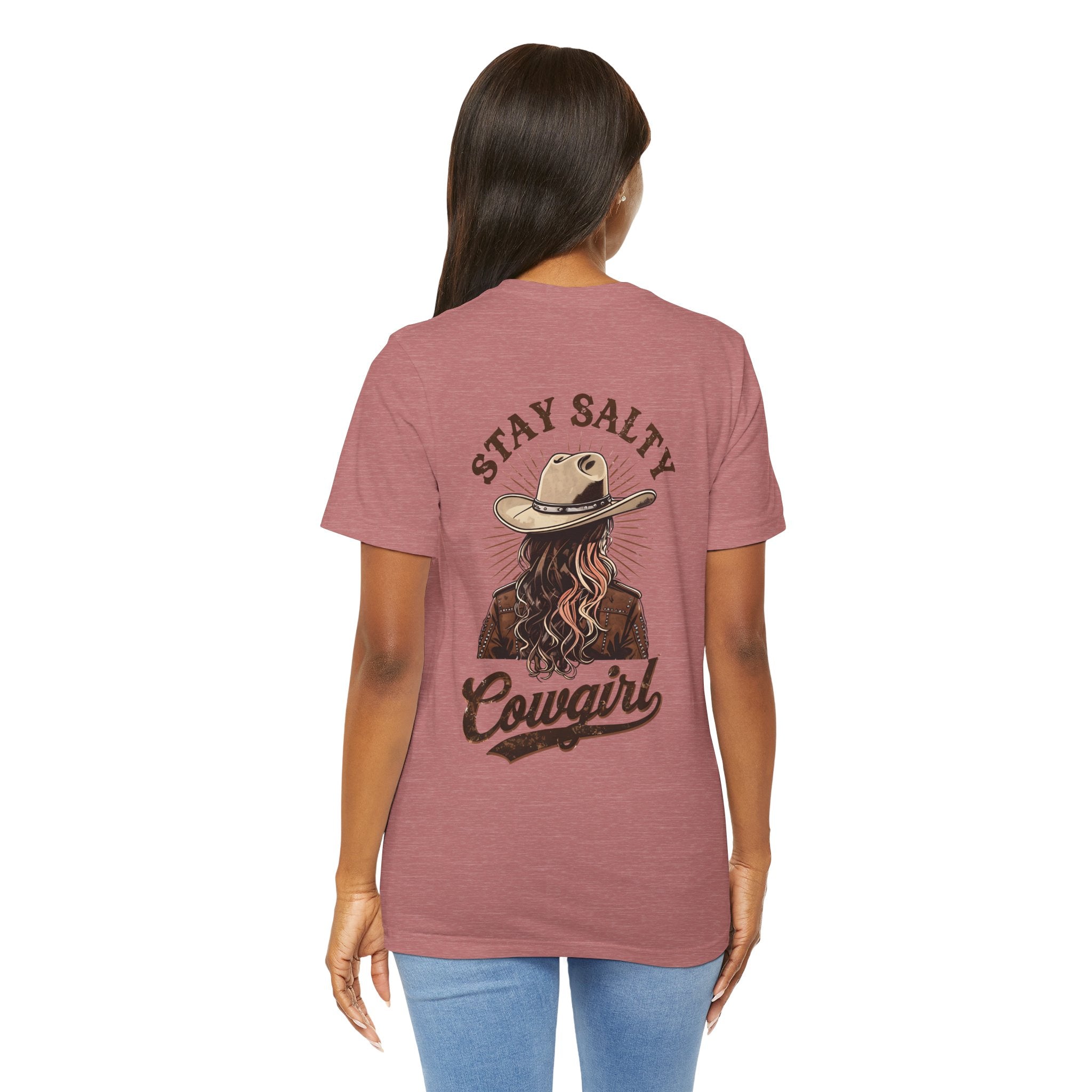 Stay Salty Cowgirl T-Shirt — Western Cowgirl Graphic Tee