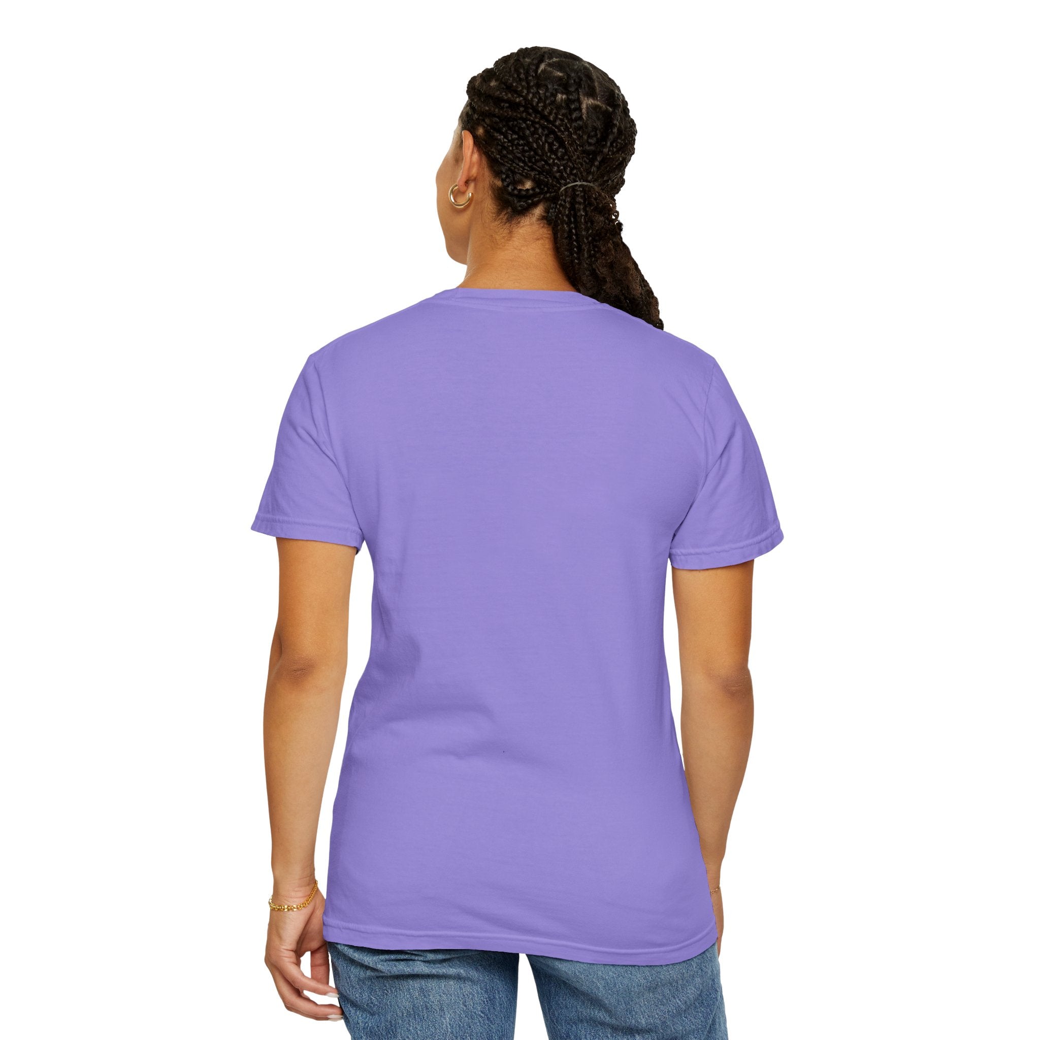 Football Mom T-Shirt, Unisex Garment-Dyed Tee for Game Day, Sports Mom Gift, Team Spirit Shirt, Casual Comfort Wear