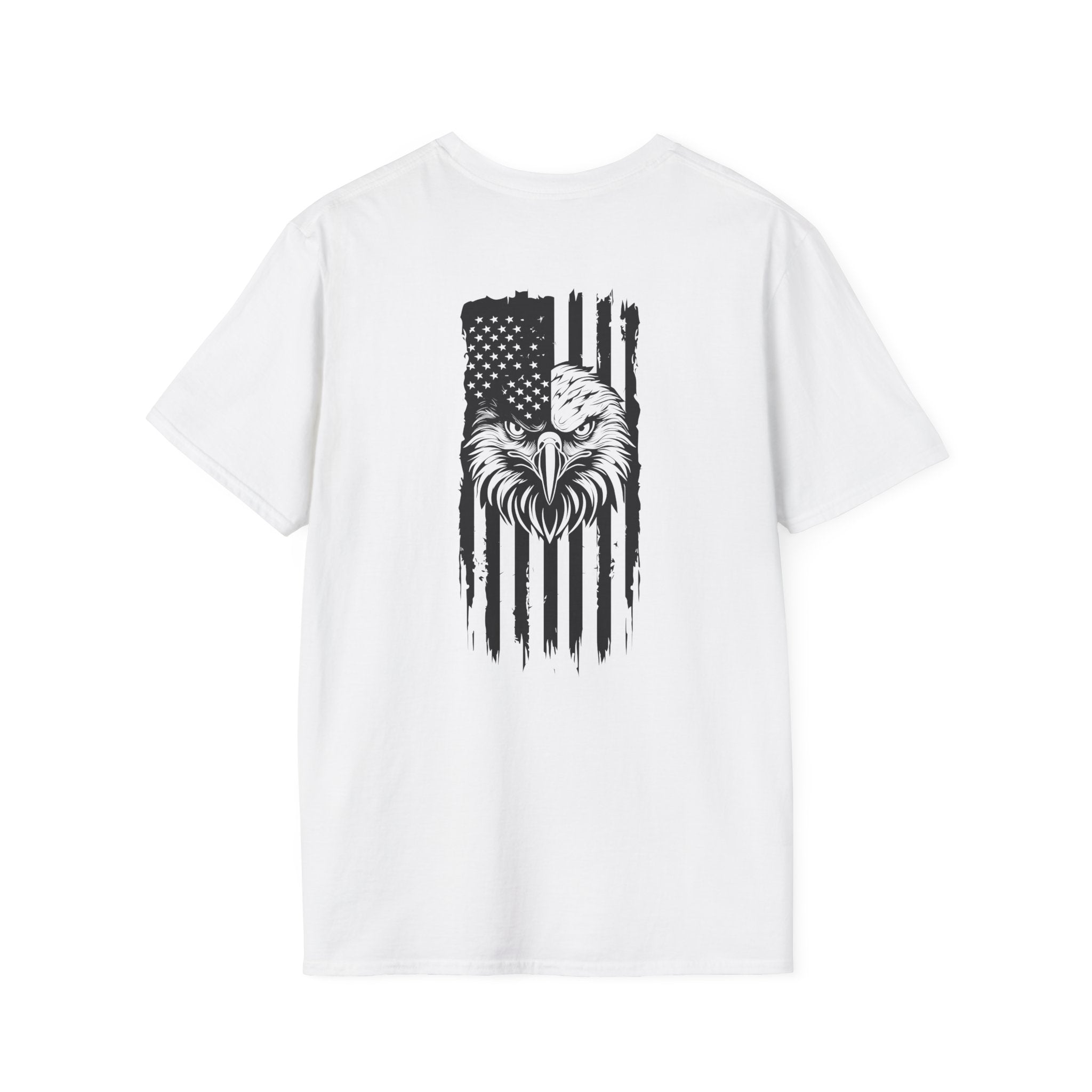 Patriotic Eagle Graphic T-Shirt