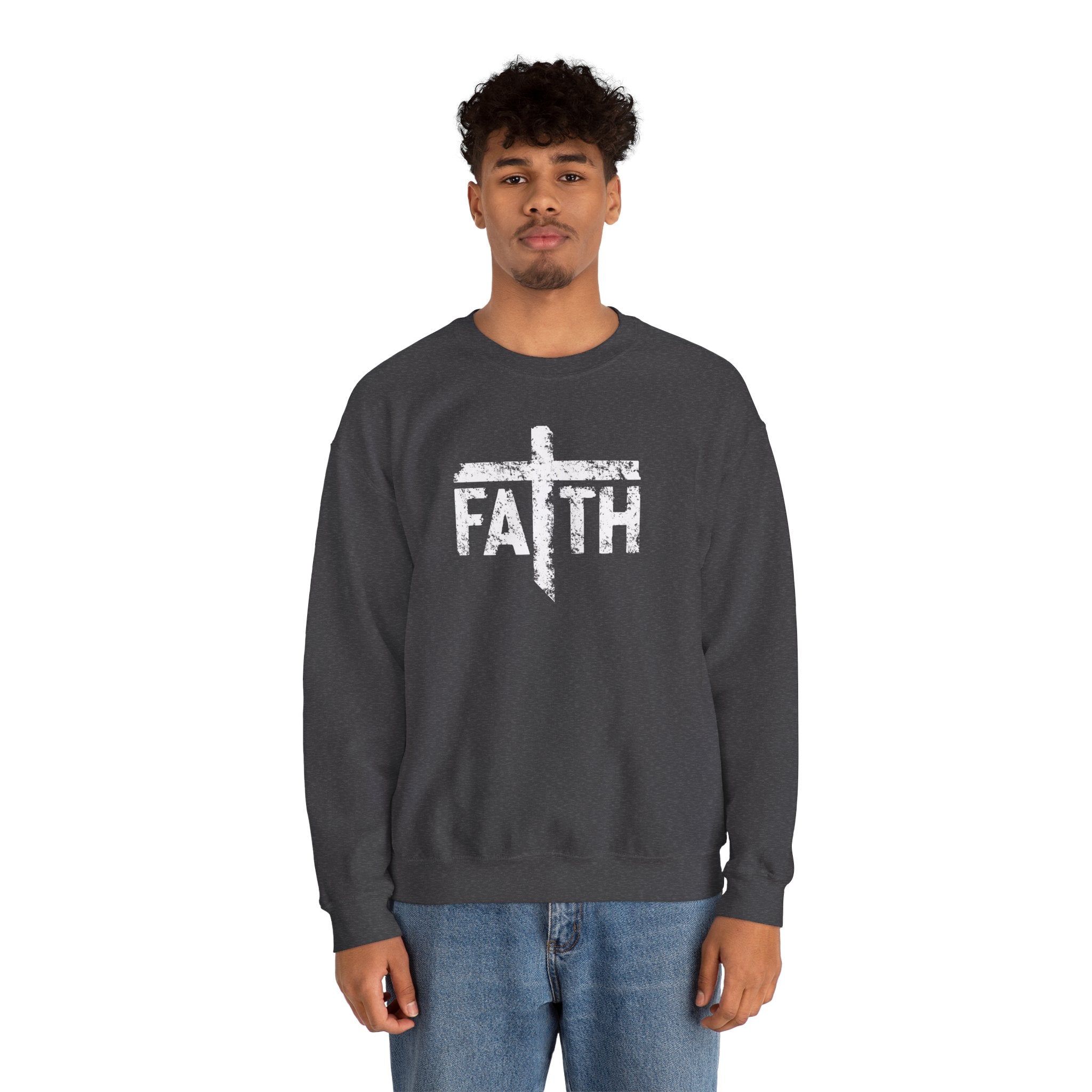 Faith-Inspired Unisex Crewneck Sweatshirt - Cozy Faithful Apparel, Gifts for Believers, Religious Sweatshirt, Christian Comfort Wear, [...]