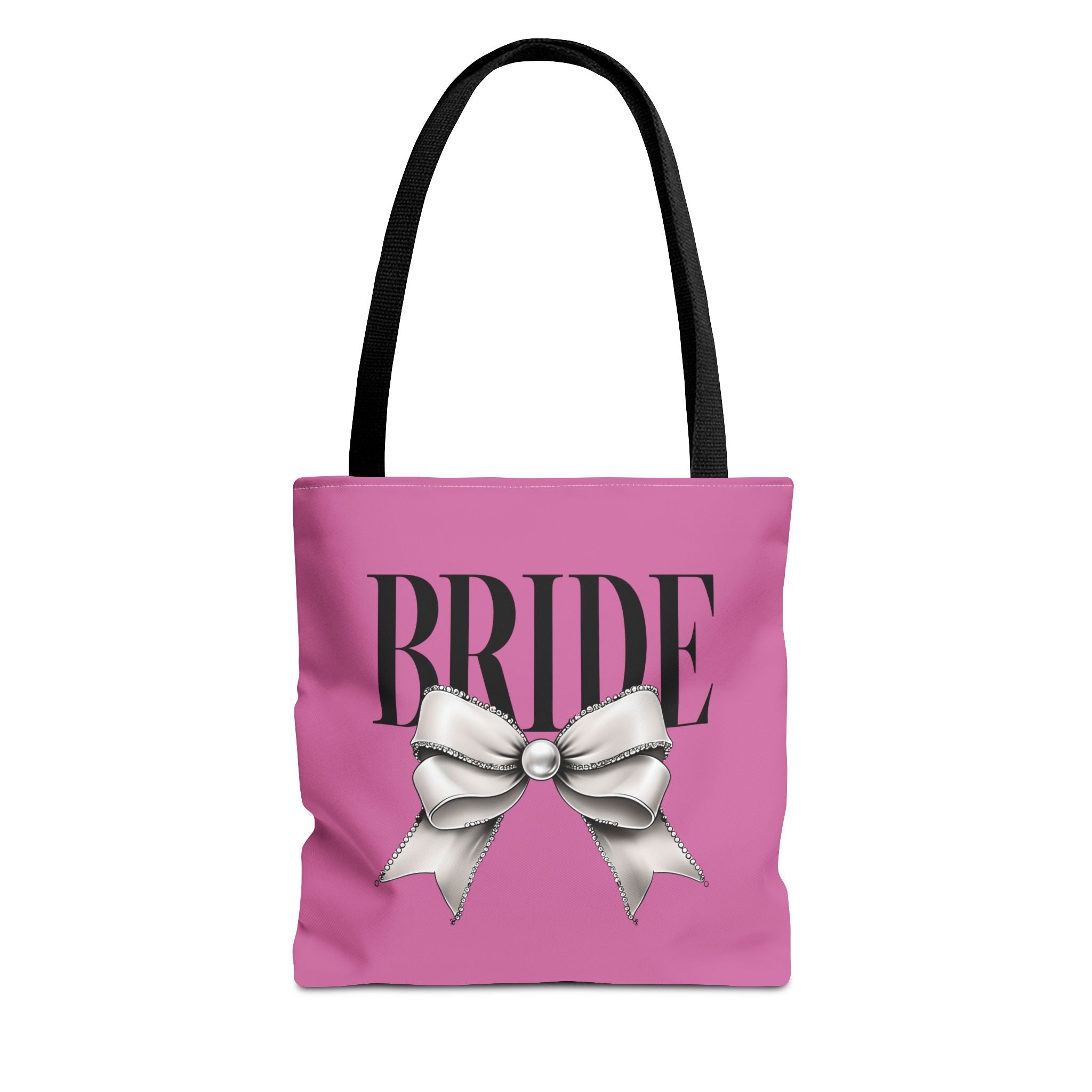 Bride Tote Bag with Bow Design
