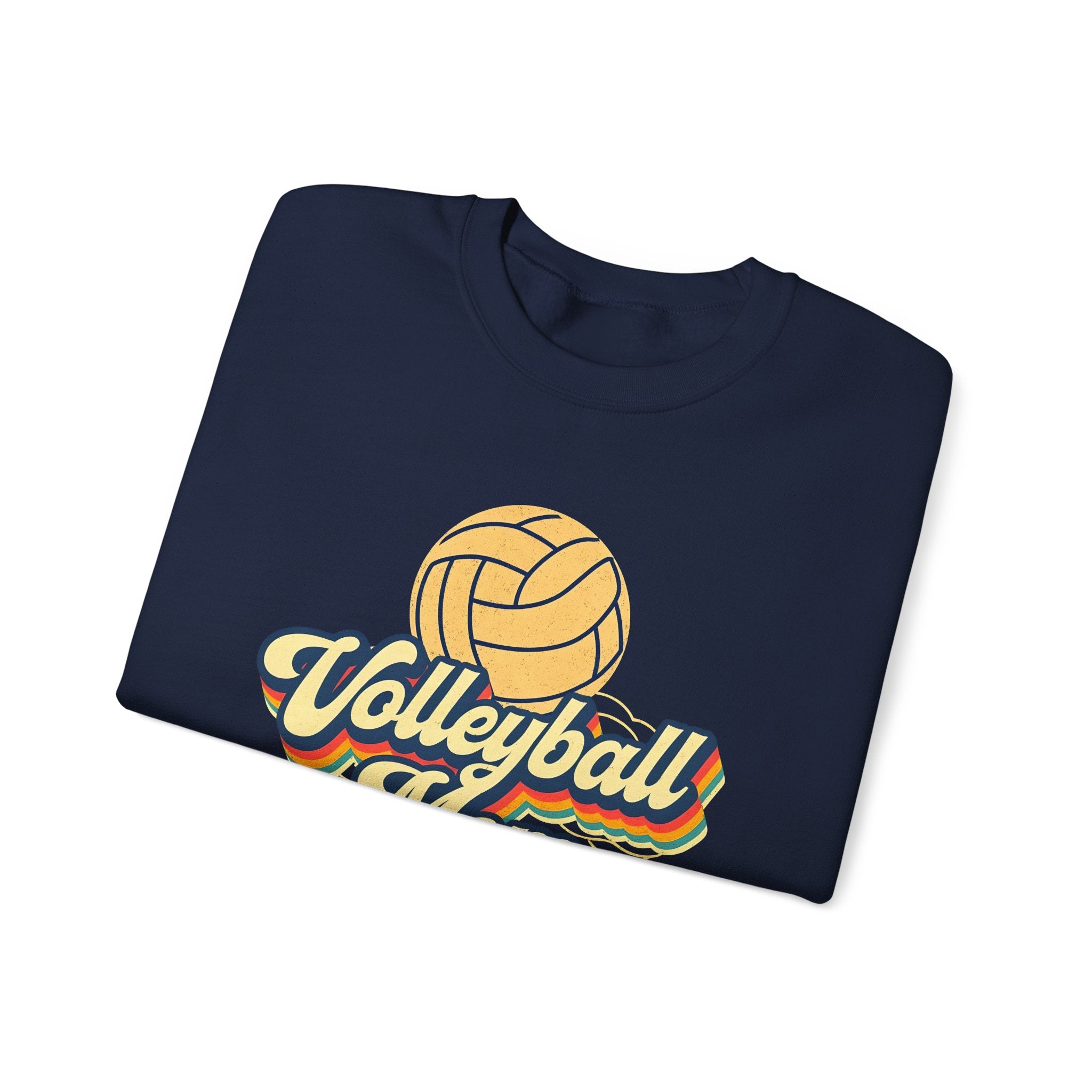 Volleyball Mom Sweatshirt - Cozy Crewneck for Sports Lovers, Gift for Volleyball Moms, Comfortable Athletic Apparel, Perfect for Game [...]