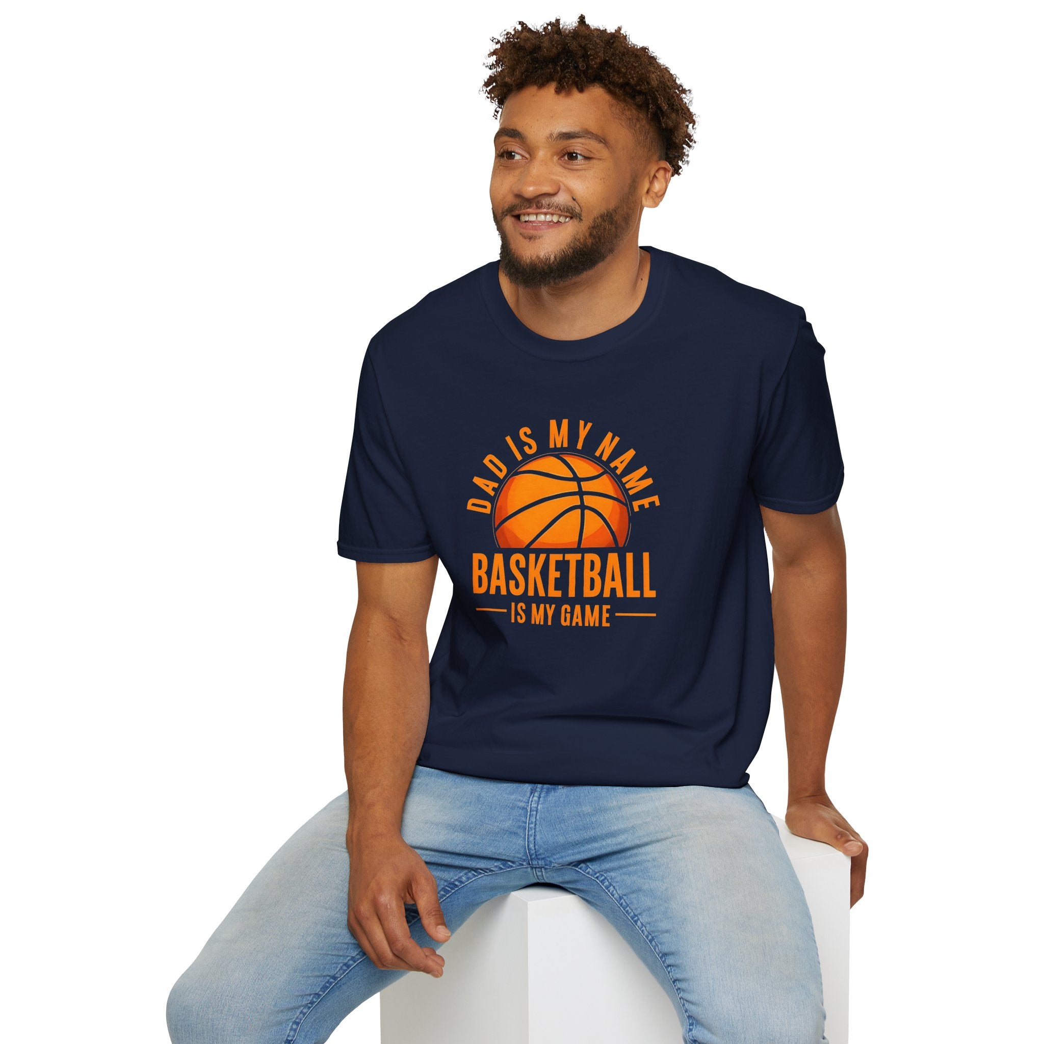 Dad Is My Name Basketball Is My Game T-Shirt
