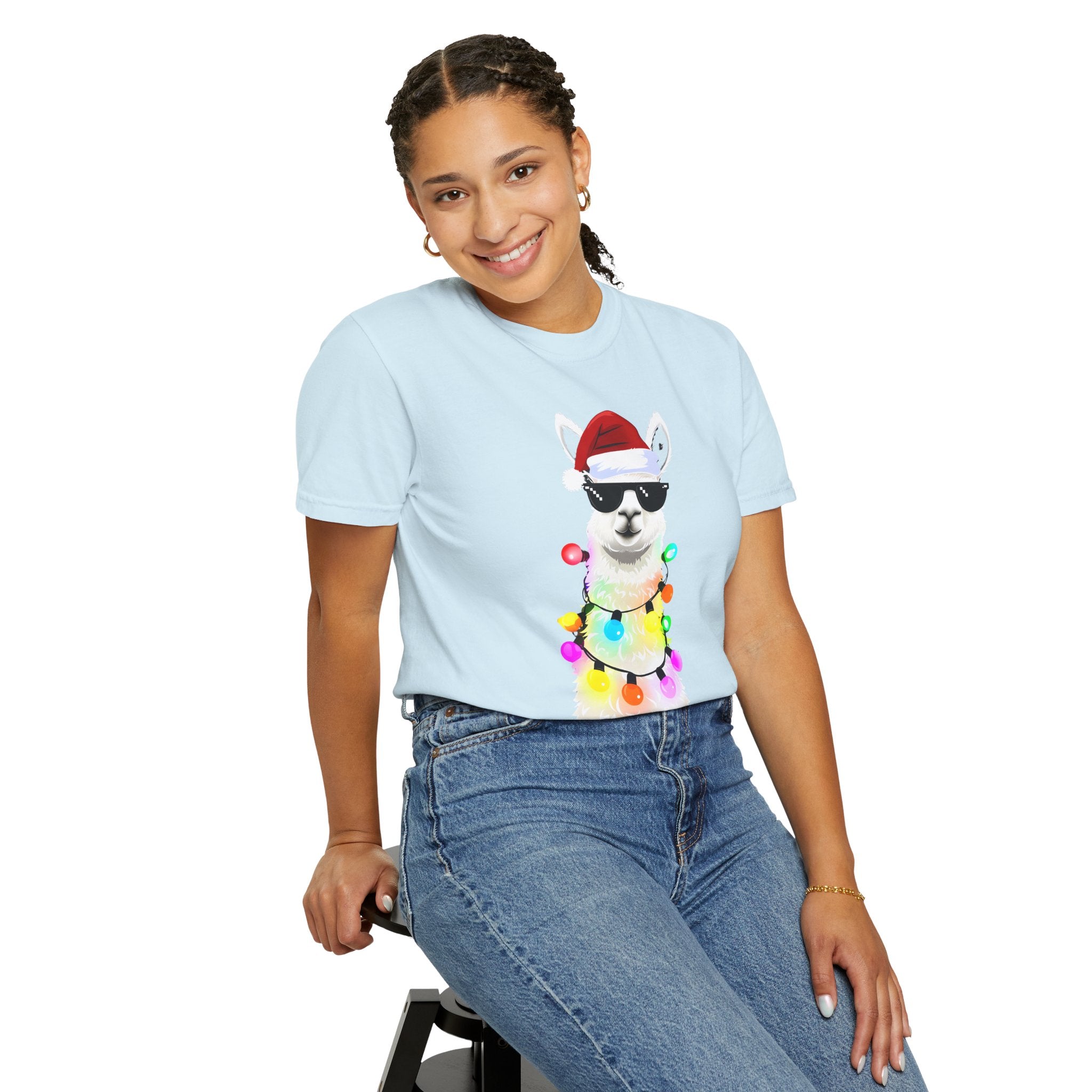 Cool Christmas Llama T-Shirt
