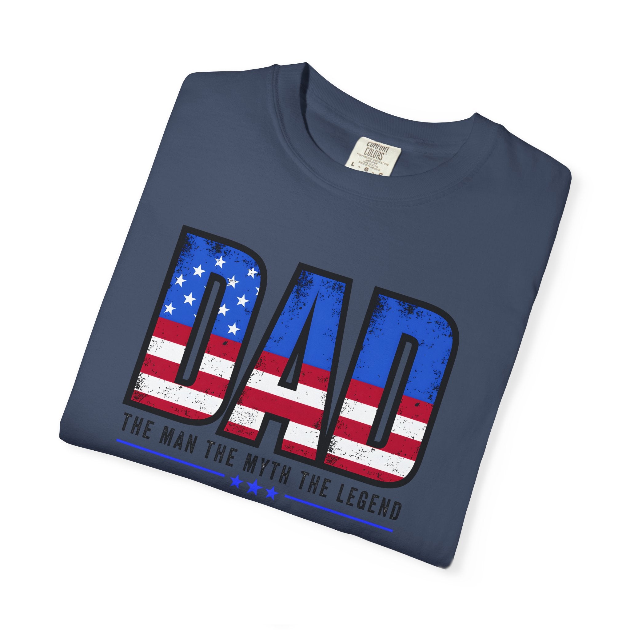 Unisex Garment-Dyed T-shirt Dad the man