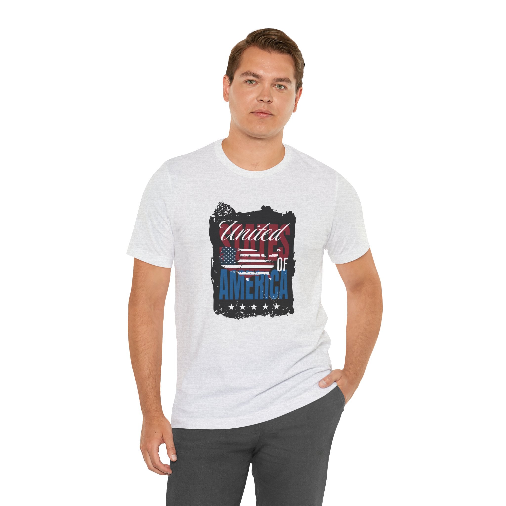 United of America Flag T-Shirt — Patriotic USA Graphic Tee