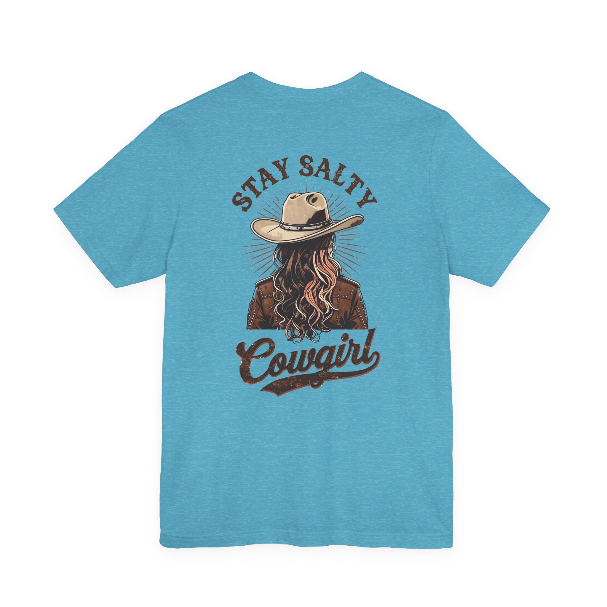 Stay Salty Cowgirl T-Shirt — Western Cowgirl Graphic Tee