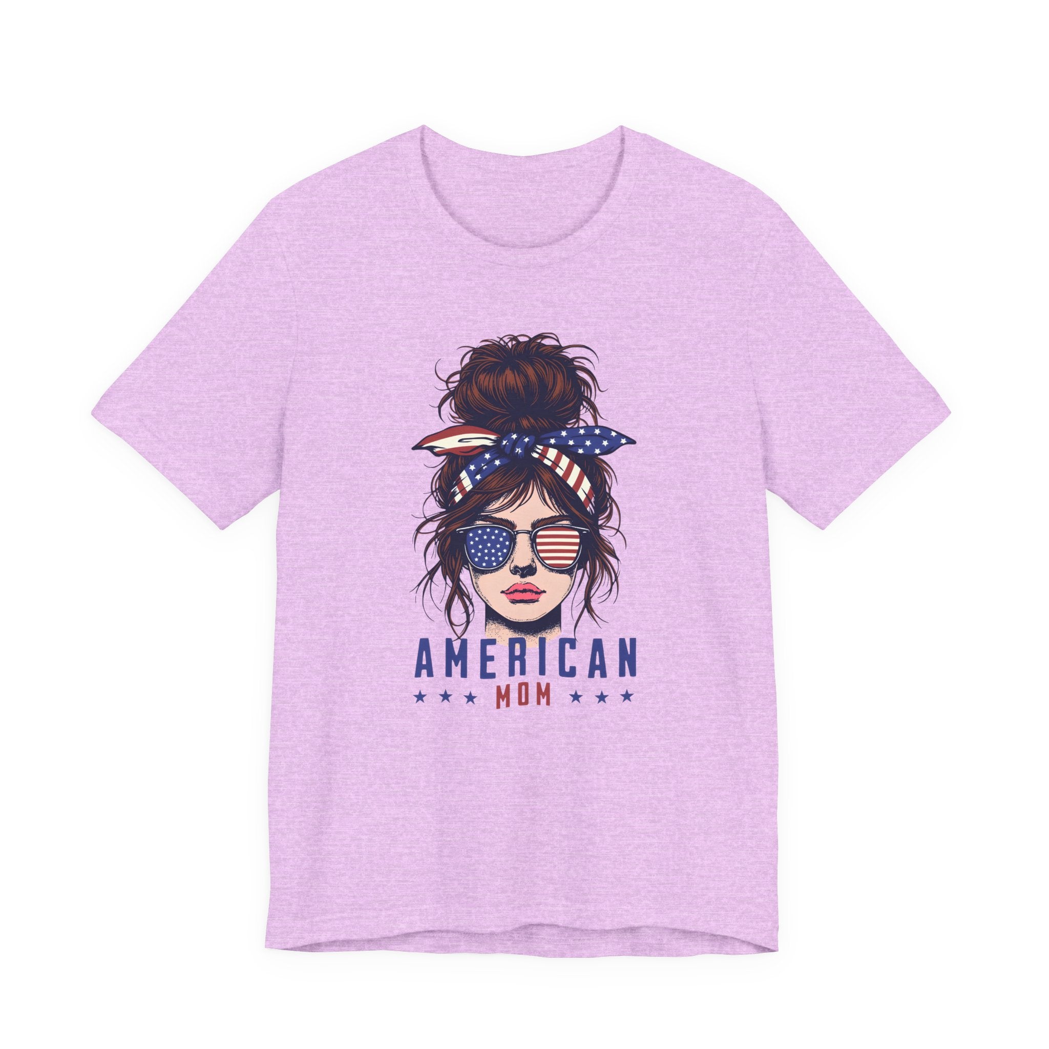 American Mom T-Shirt – Patriotic Mom Graphic Tee