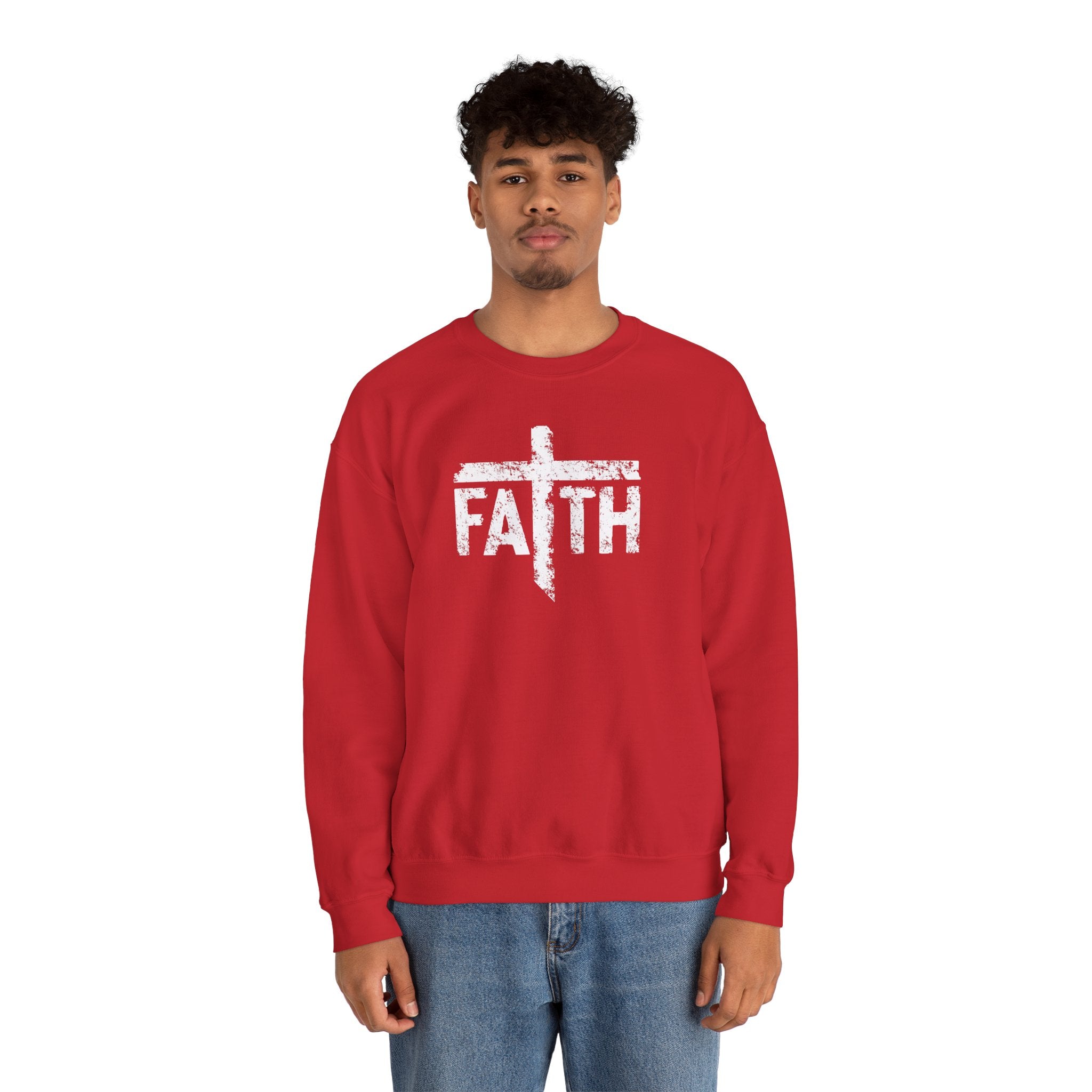 Faith-Inspired Unisex Crewneck Sweatshirt - Cozy Faithful Apparel, Gifts for Believers, Religious Sweatshirt, Christian Comfort Wear, [...]