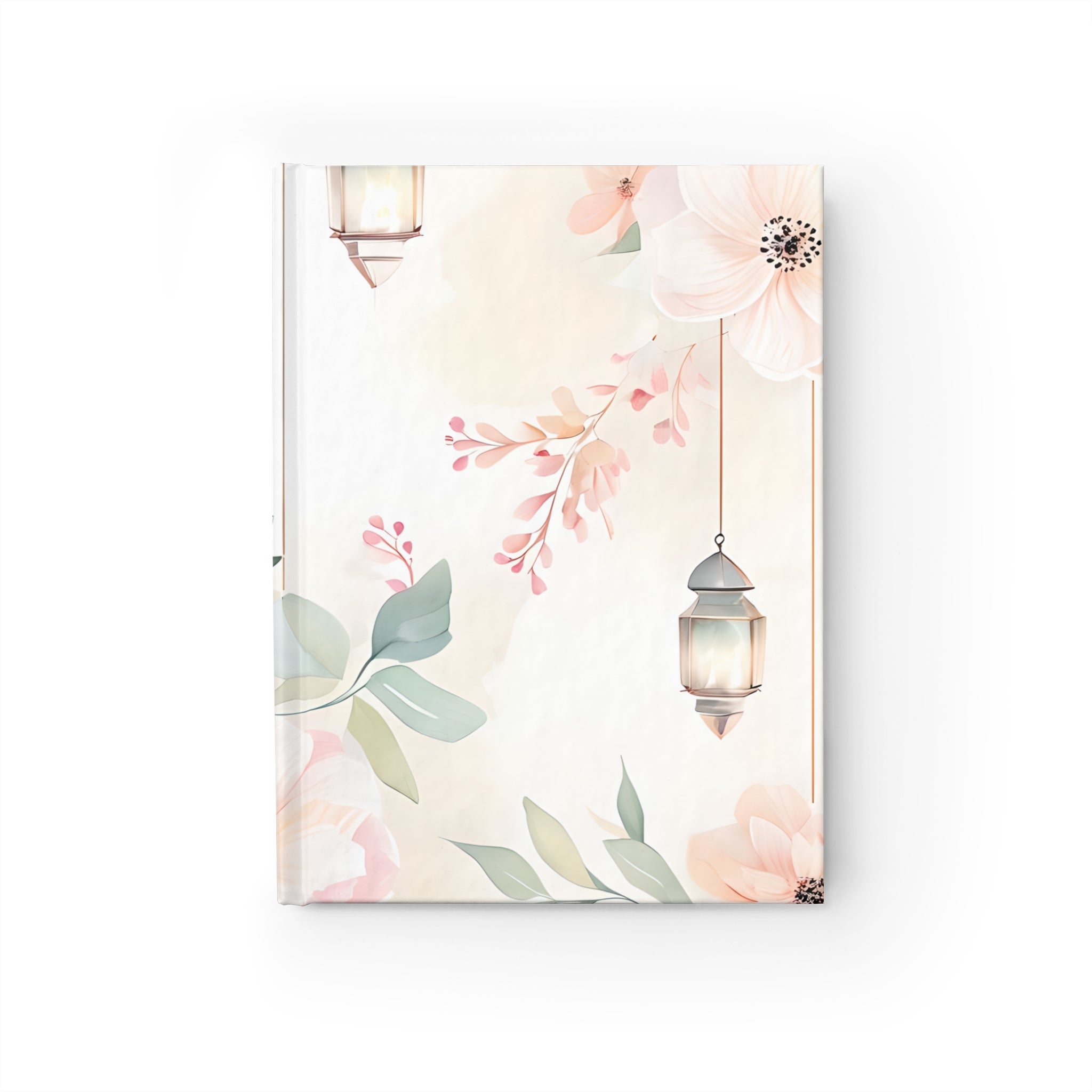 Floral Whisper Journal - Elegant Blank Notebook for Reflection, Gift for Her, Travel Diary, Prayer Journal, Inspirational Writing