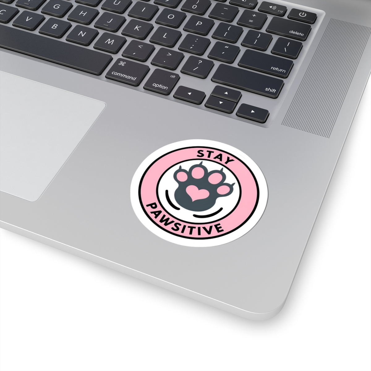 Stay Pawsitive Stickers, Cute Pet Lovers Gift, Laptop Decal, Dog Lover Decor, Positive Vibes Stickers, Animal Rescue Support