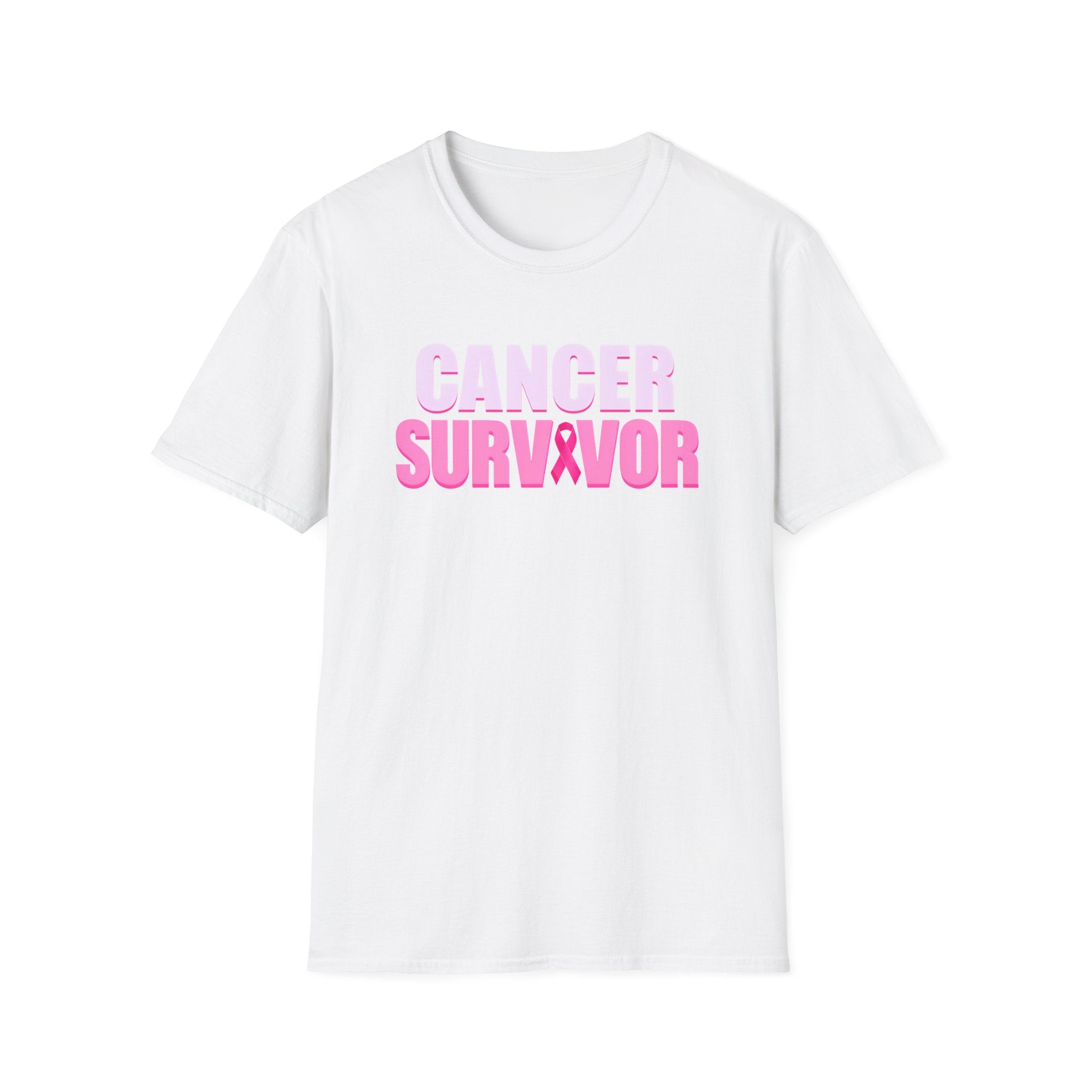 Cancer Survivor Unisex Softstyle T-Shirt - Empowering Gift for Fighters, Supporters, Awareness Events, Celebration of Life