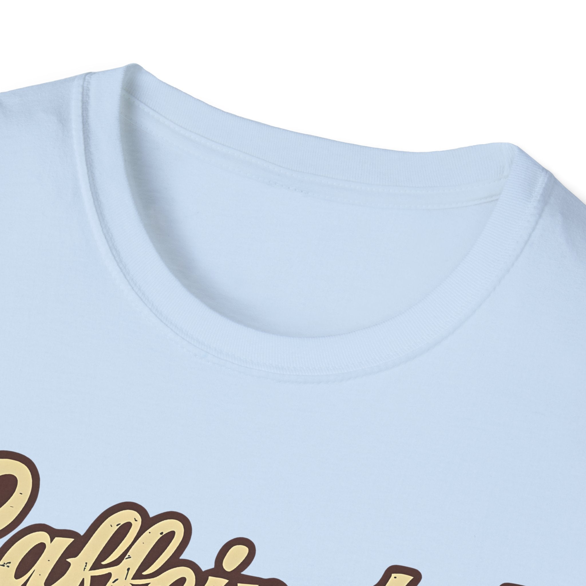 Caffeinated Retro Unisex Softstyle T-Shirt