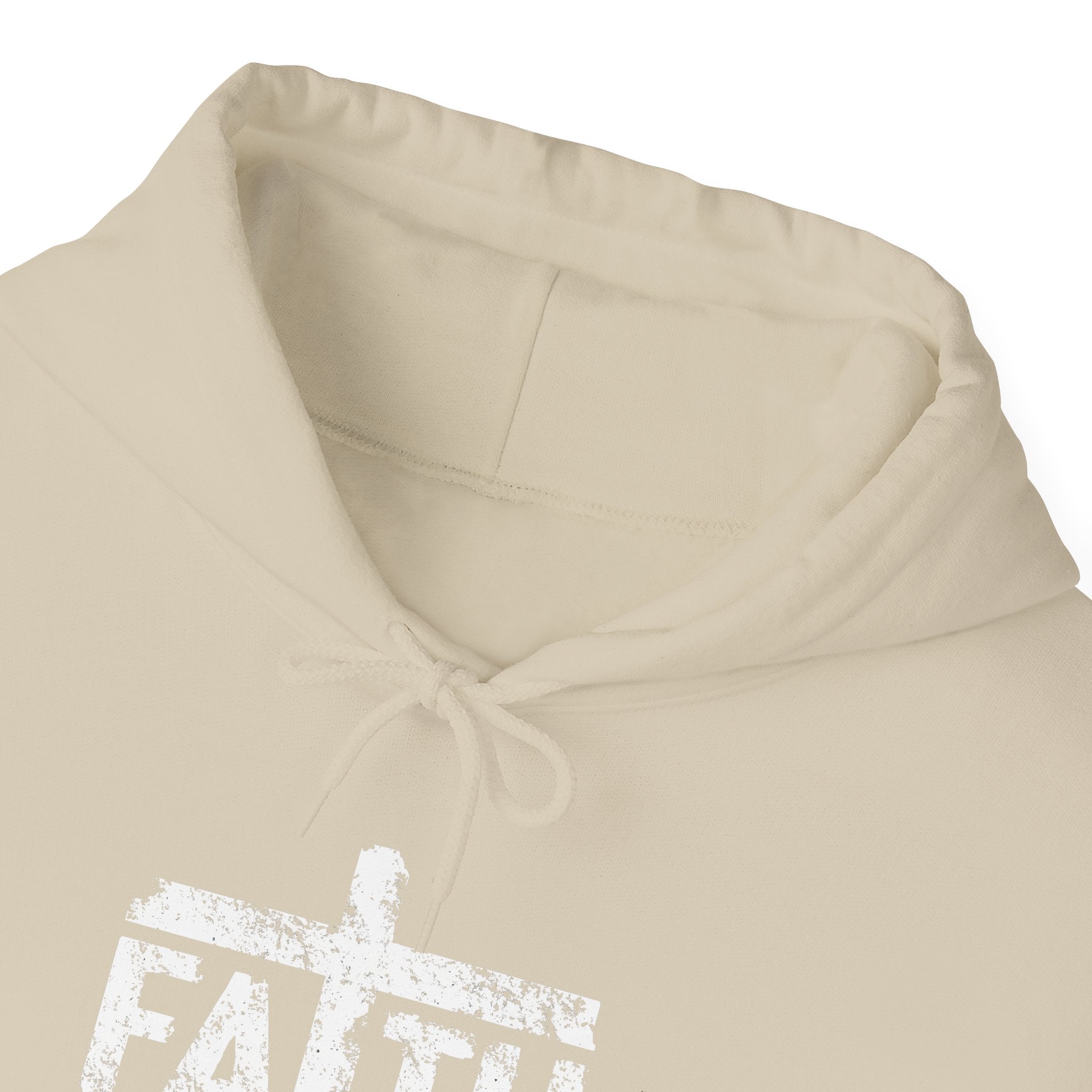 Faith Hoodie, Inspirational Sweatshirt for Men and Women, Cozy Pullover for Church, Gifts for Believers, Religious Apparel