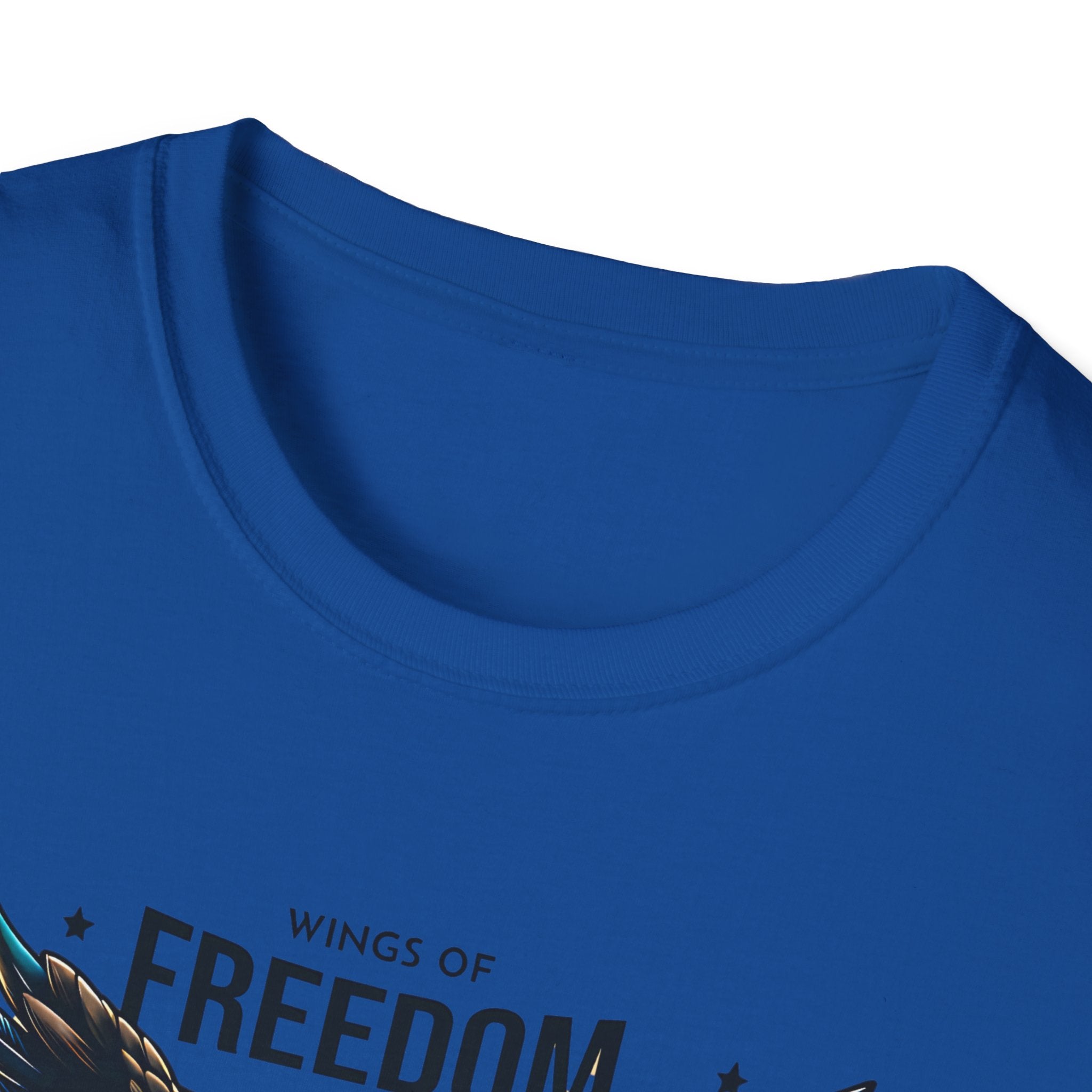 Freedom Eagle T-Shirt — American Flag USA Patriotic Tee (America)